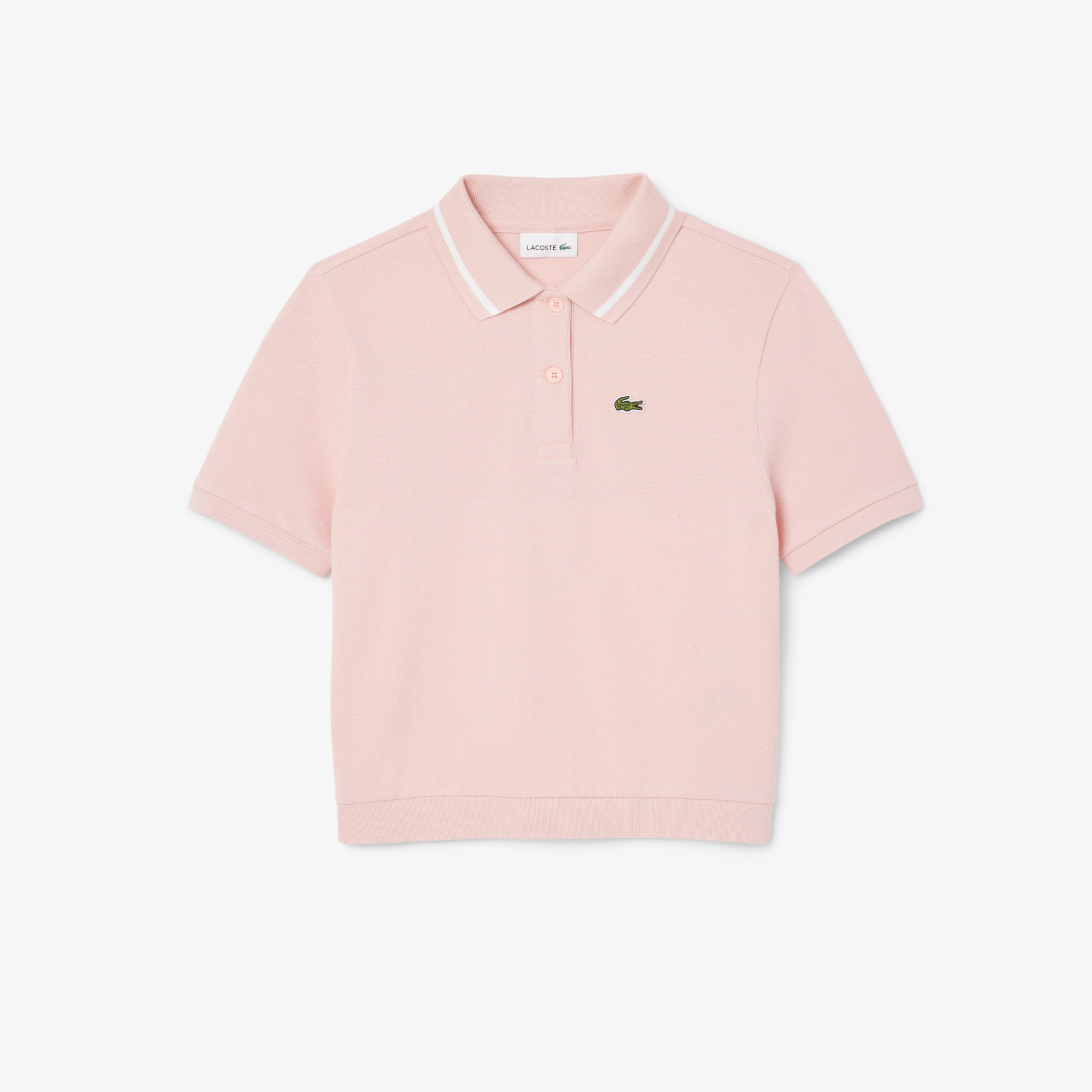 Lacoste Kız Çocuk Pembe Polo
