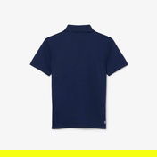 Lacoste SPORT Çocuk Baskılı Lacivert Polo
