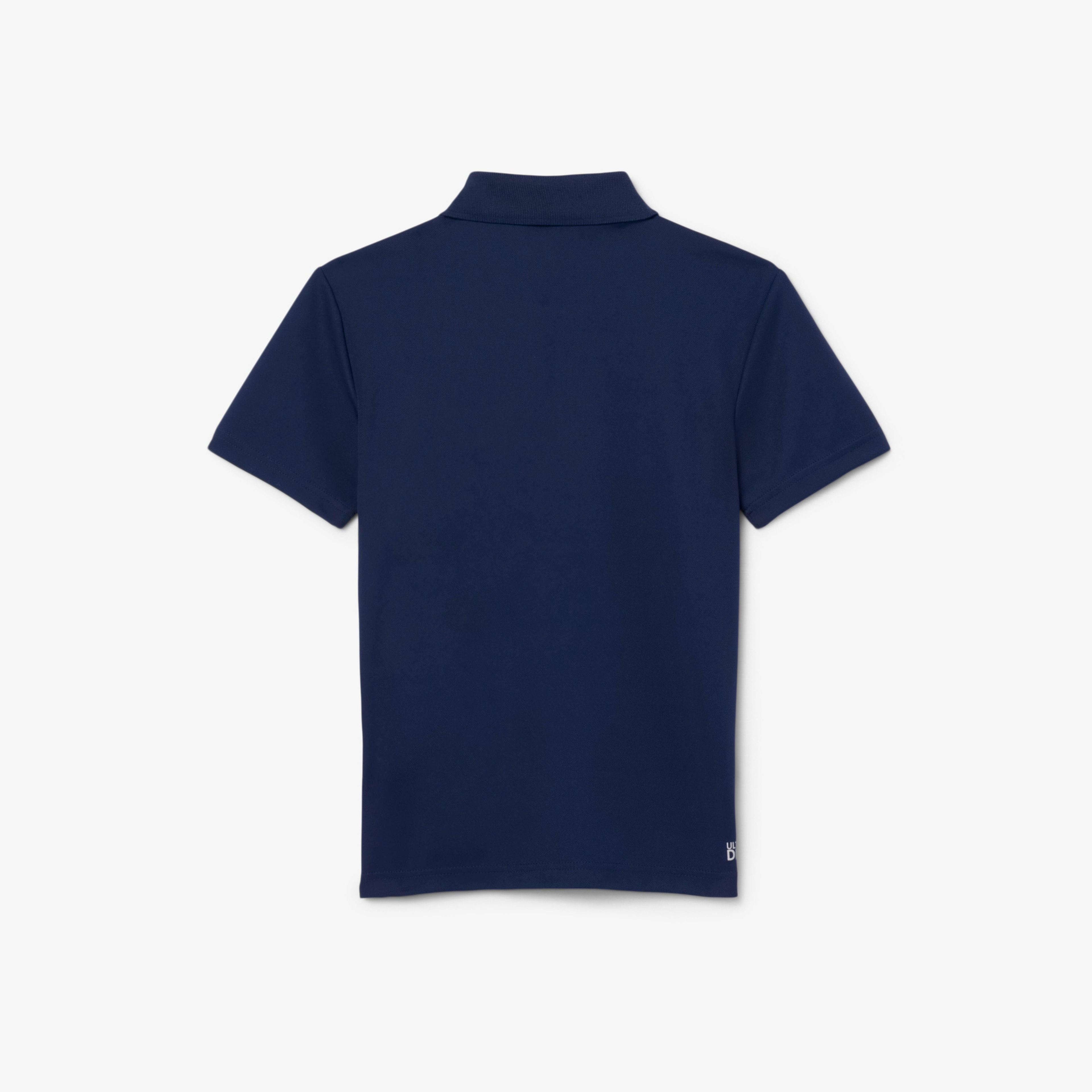 Lacoste SPORT Çocuk Baskılı Lacivert Polo