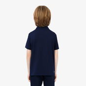 Lacoste SPORT Çocuk Baskılı Lacivert Polo