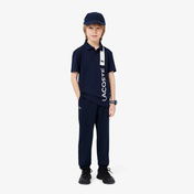 Lacoste SPORT Çocuk Baskılı Lacivert Polo