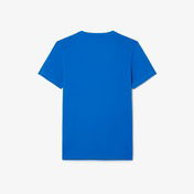 Lacoste Tennis x Novak Djokovic Erkek Bisiklet Yaka Baskılı Lacivert T-Shirt & Şapka Seti