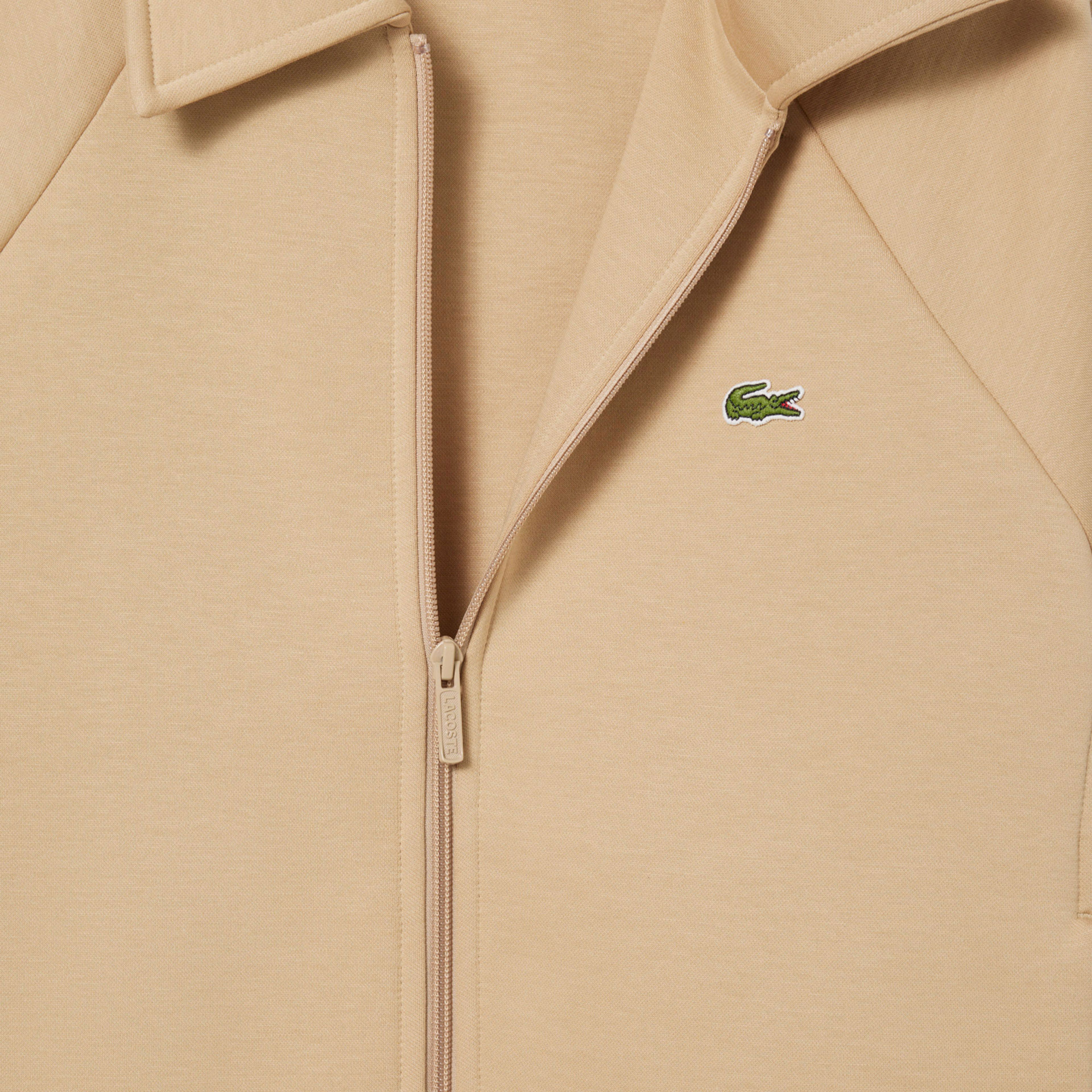 Lacoste Erkek Regular Fit Fermuarlı Bej Sweatshirt