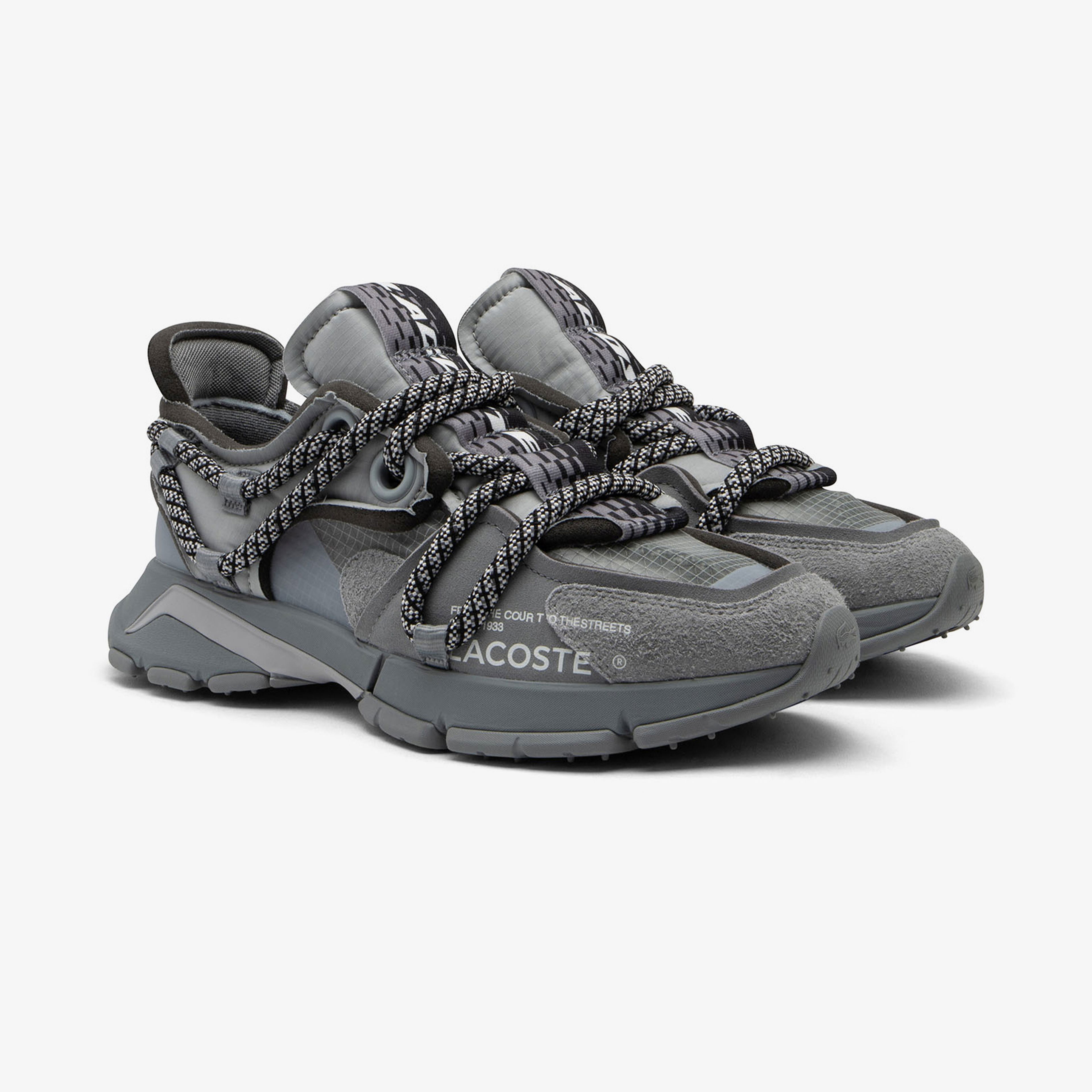 Lacoste L003 Active Runway Erkek Gri Sneaker