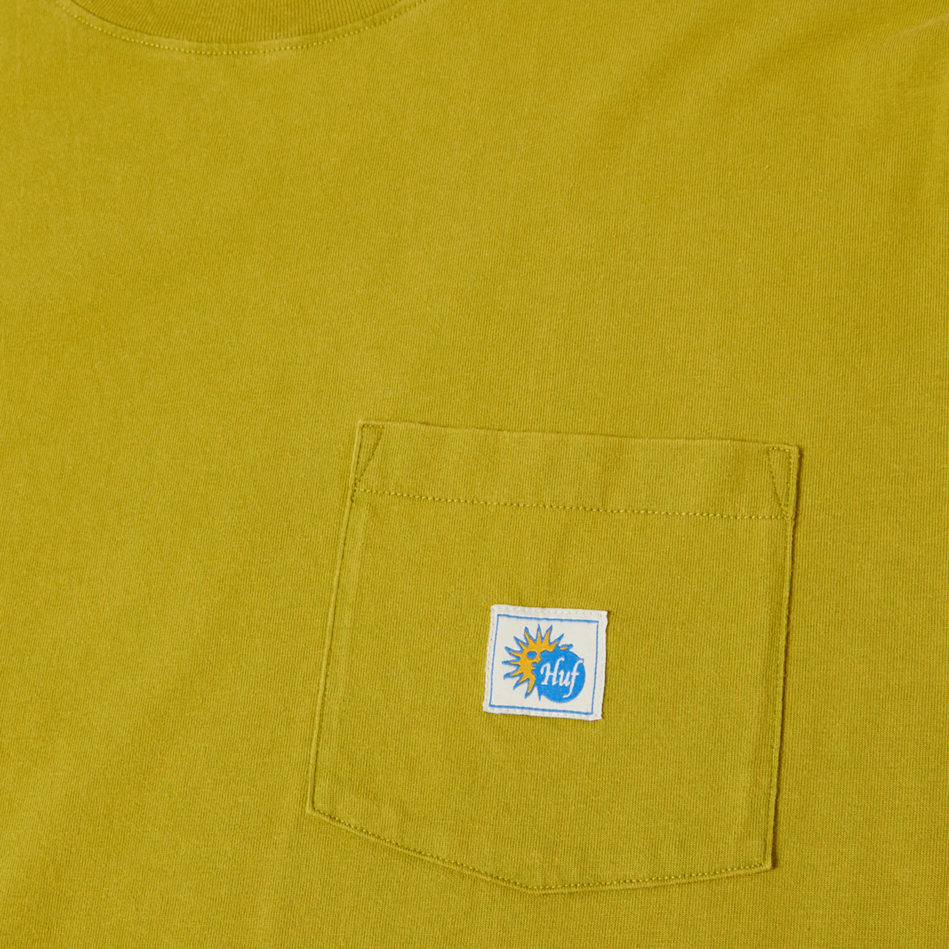 Huf Total Eclipse Knit Box Erkek Yeşil T-Shirt