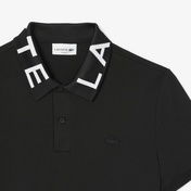 Lacoste Erkek Slim Fit Baskılı Siyah Polo