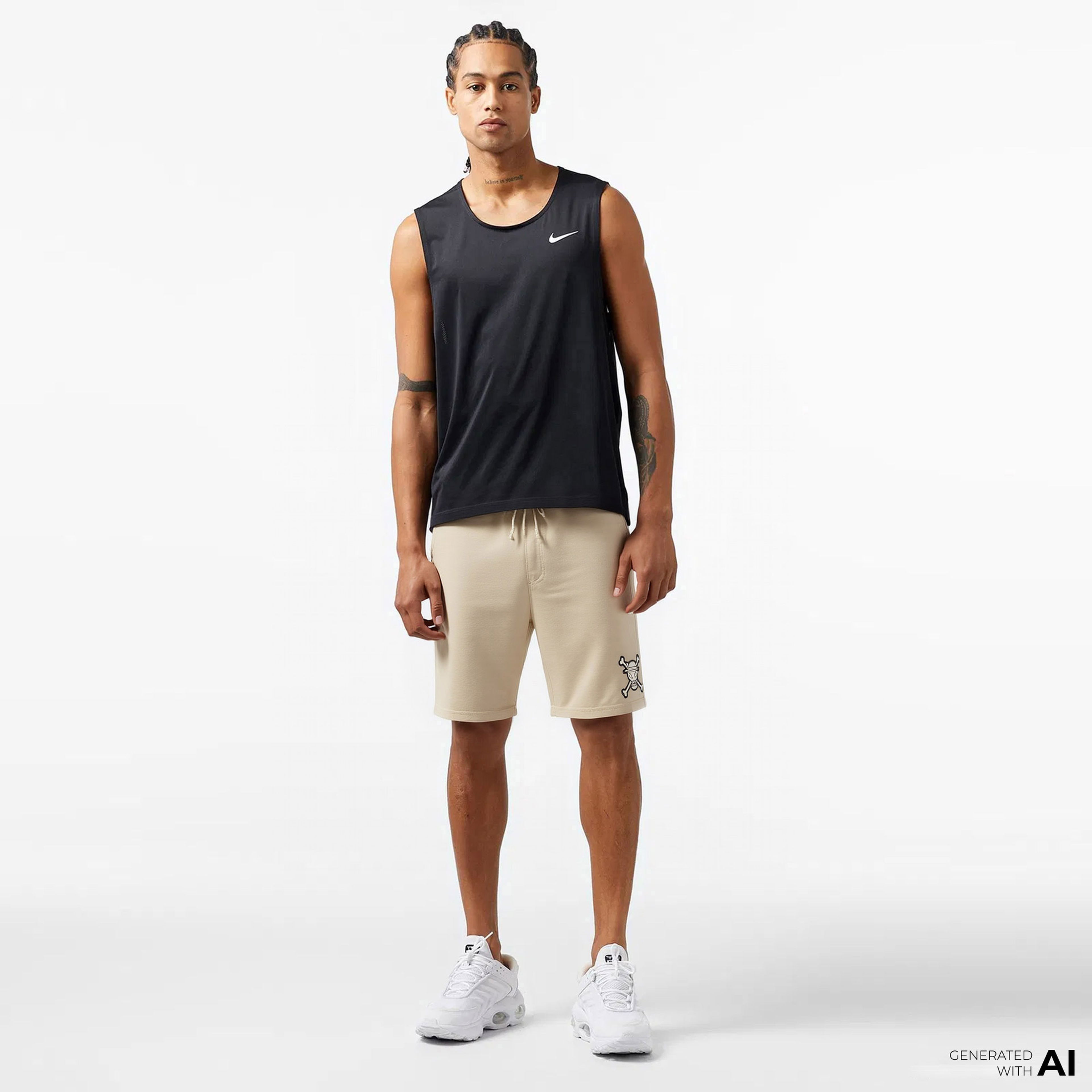 Puma X One Piece Erkek Krem Şort