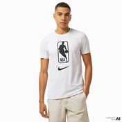 Nike NBA Nk Dri-FIT N31 Short-Sleeve Erkek Erkek Beyaz T-Shirt
