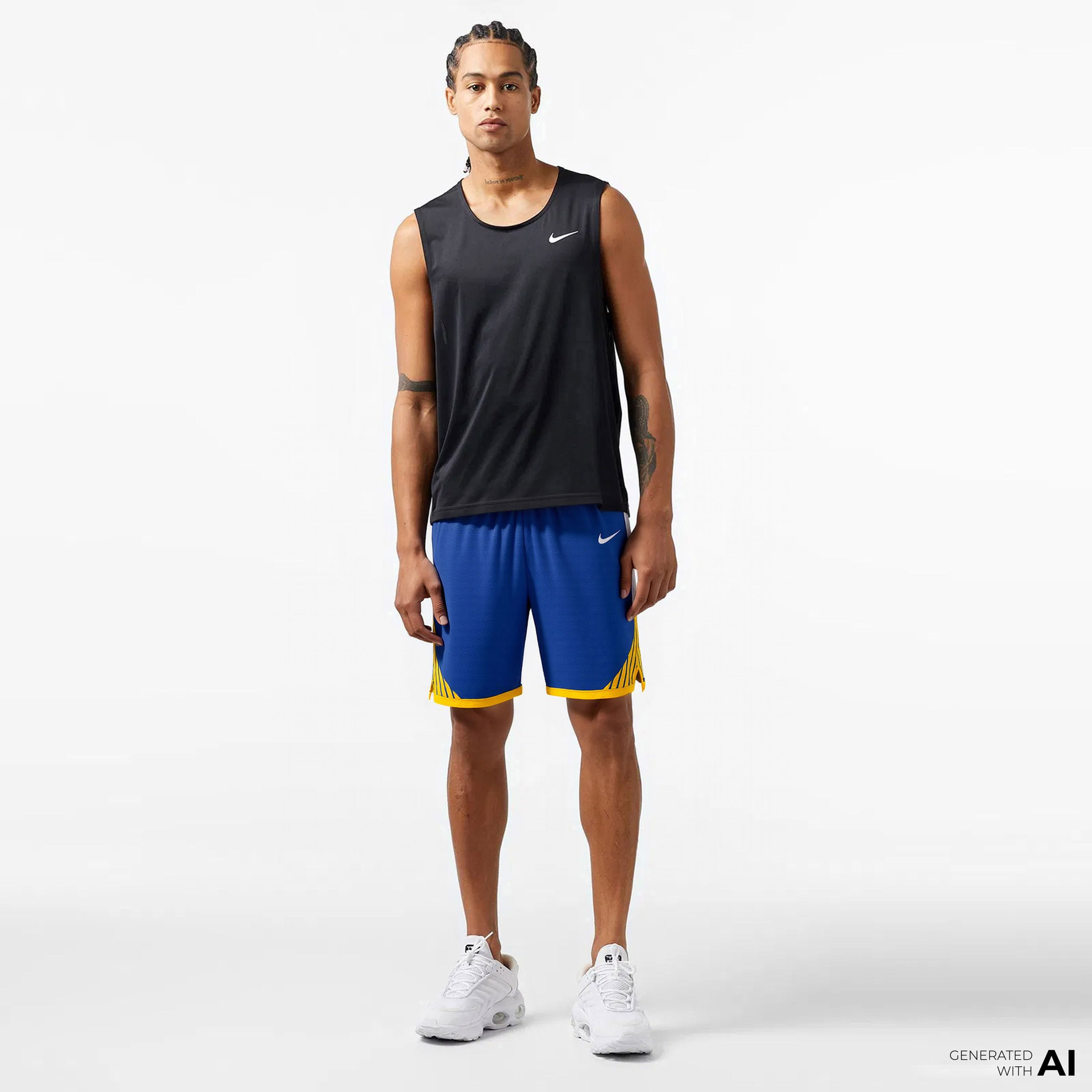 Nike Golden State Warriors Swingman Icon 2024/25 Erkek Mavi Basketbol Şortu