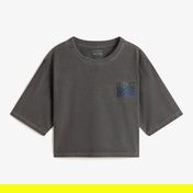 Vans Mte Wildthorn Reflective Boxy Kadın Gri T-Shirt