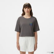 Vans Mte Wildthorn Reflective Boxy Kadın Gri T-Shirt