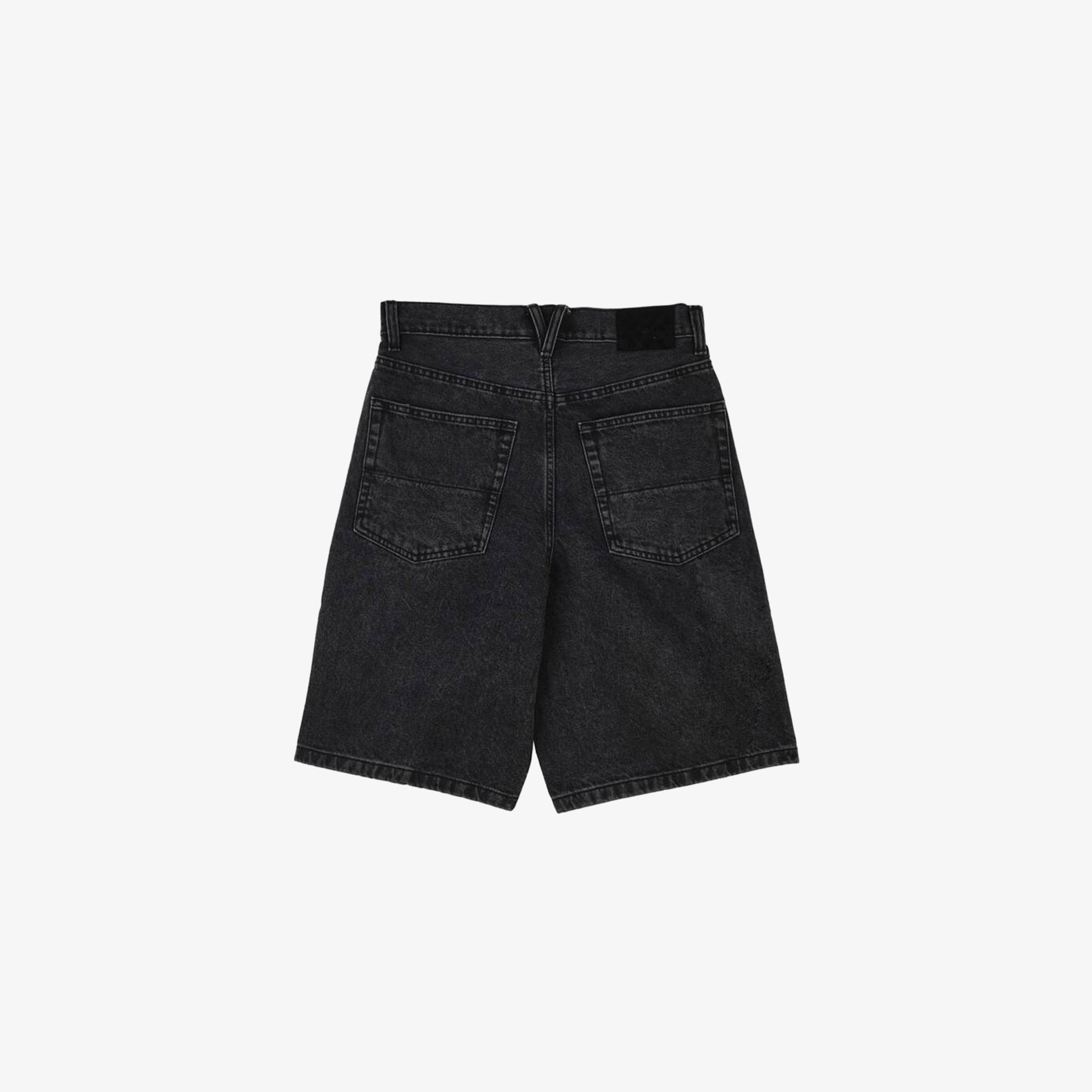 Vans Check-5 Baggy Denim Erkek Siyah Şort