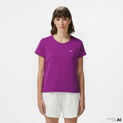 Converse Classic Kadın Slim Fit Cropped Mor T-Shirt