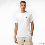 Converse Classic Erkek Grafik Baskılı Beyaz T-Shirt