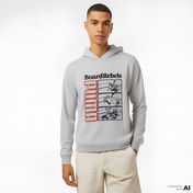 Puma Mid90S Çocuk Gri Sweatshirt