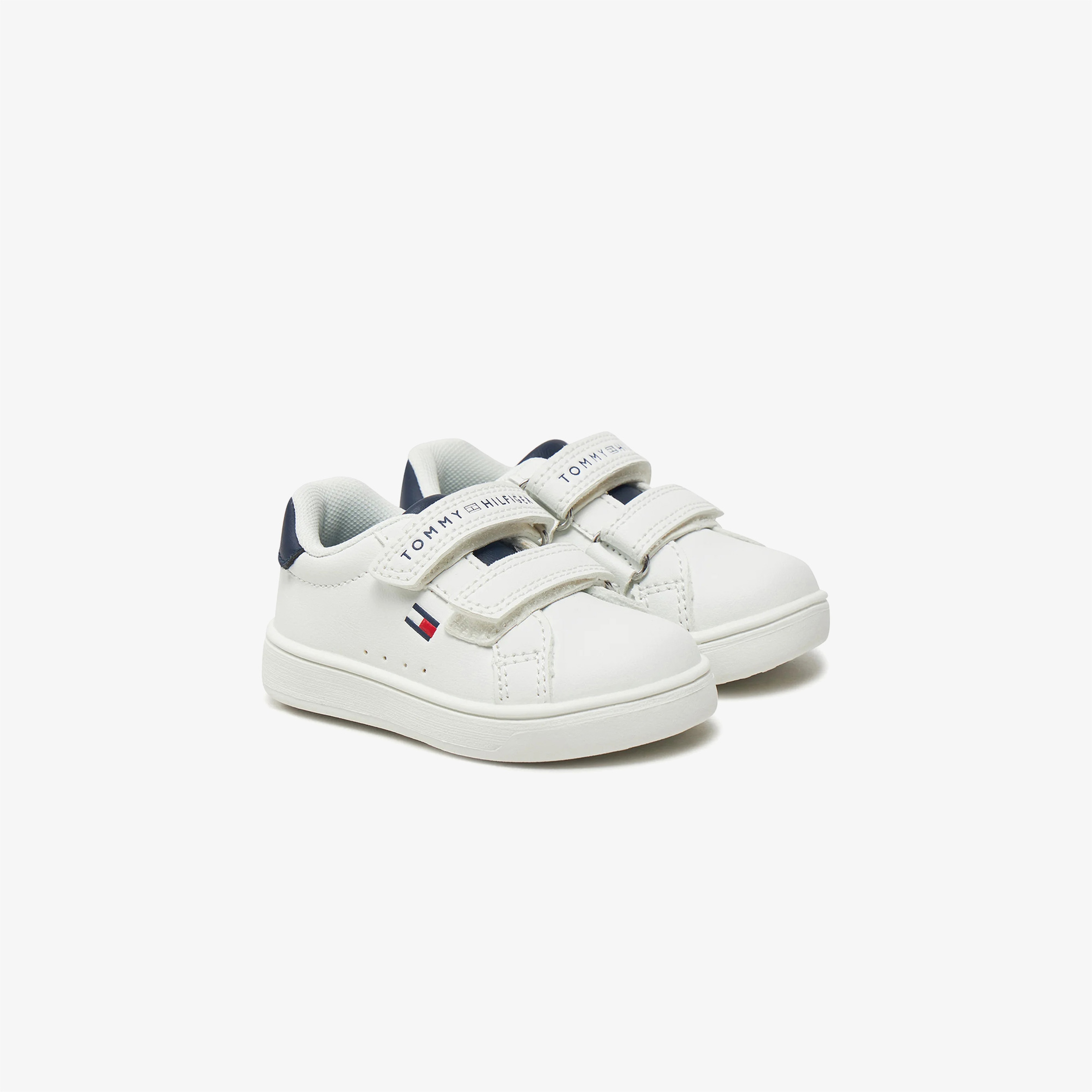 Tommy Hilfiger Flag Çocuk Beyaz Sneaker