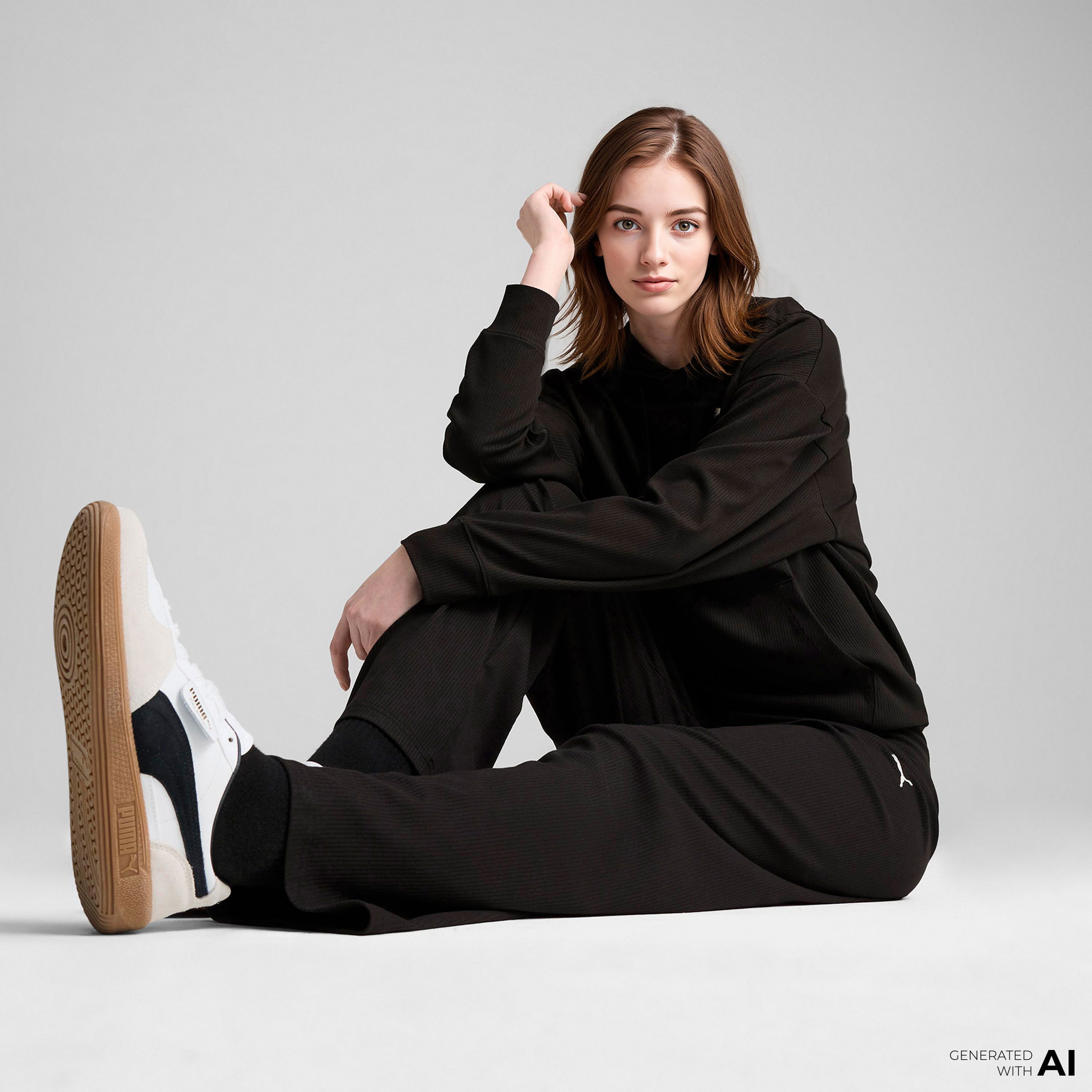Puma Ess Elevated Kadın Siyah Eşofman Altı
