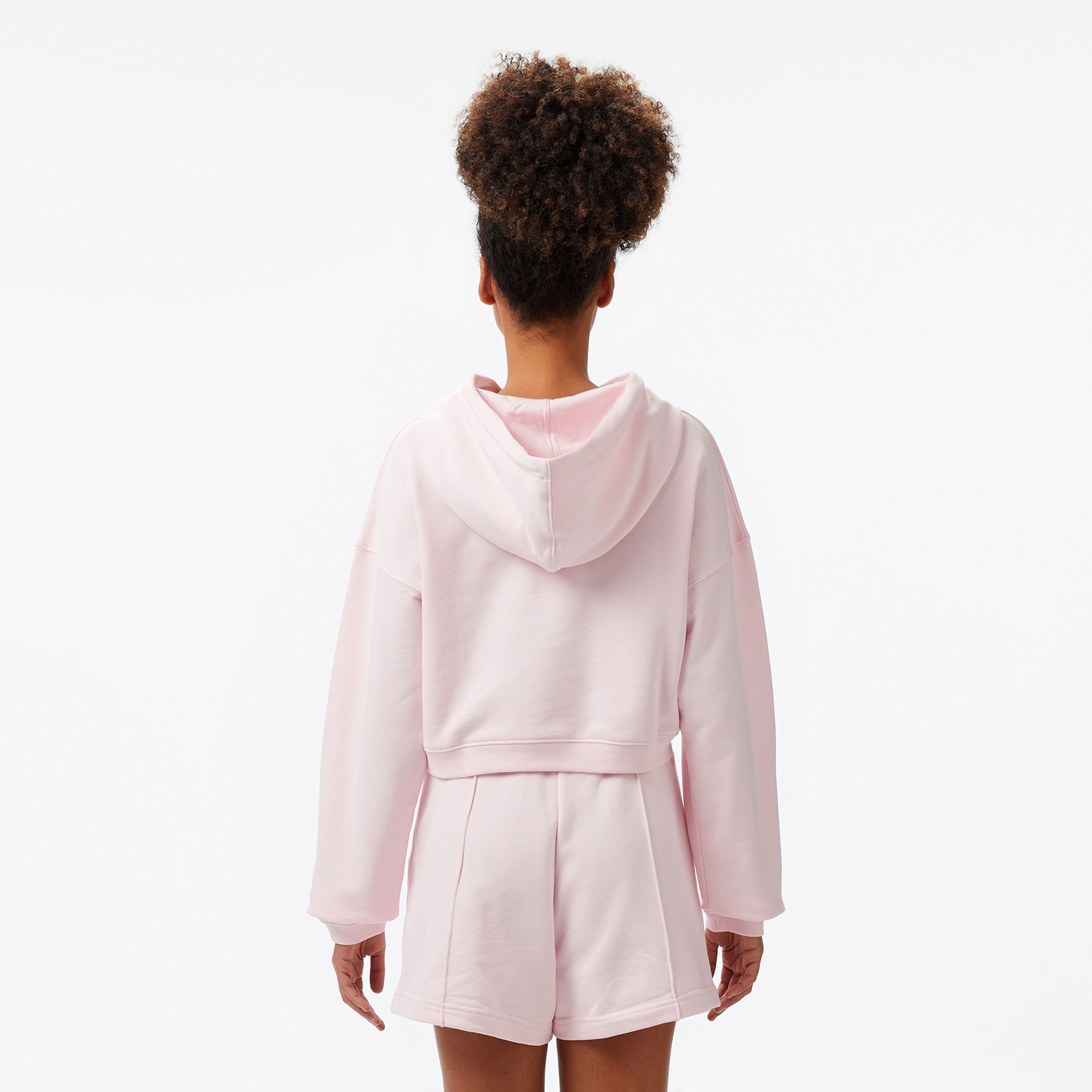 Les Benjamins Kadın Pembe Hoodie