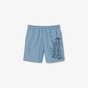 Lacoste Long Branded Erkek Mavi Mayo