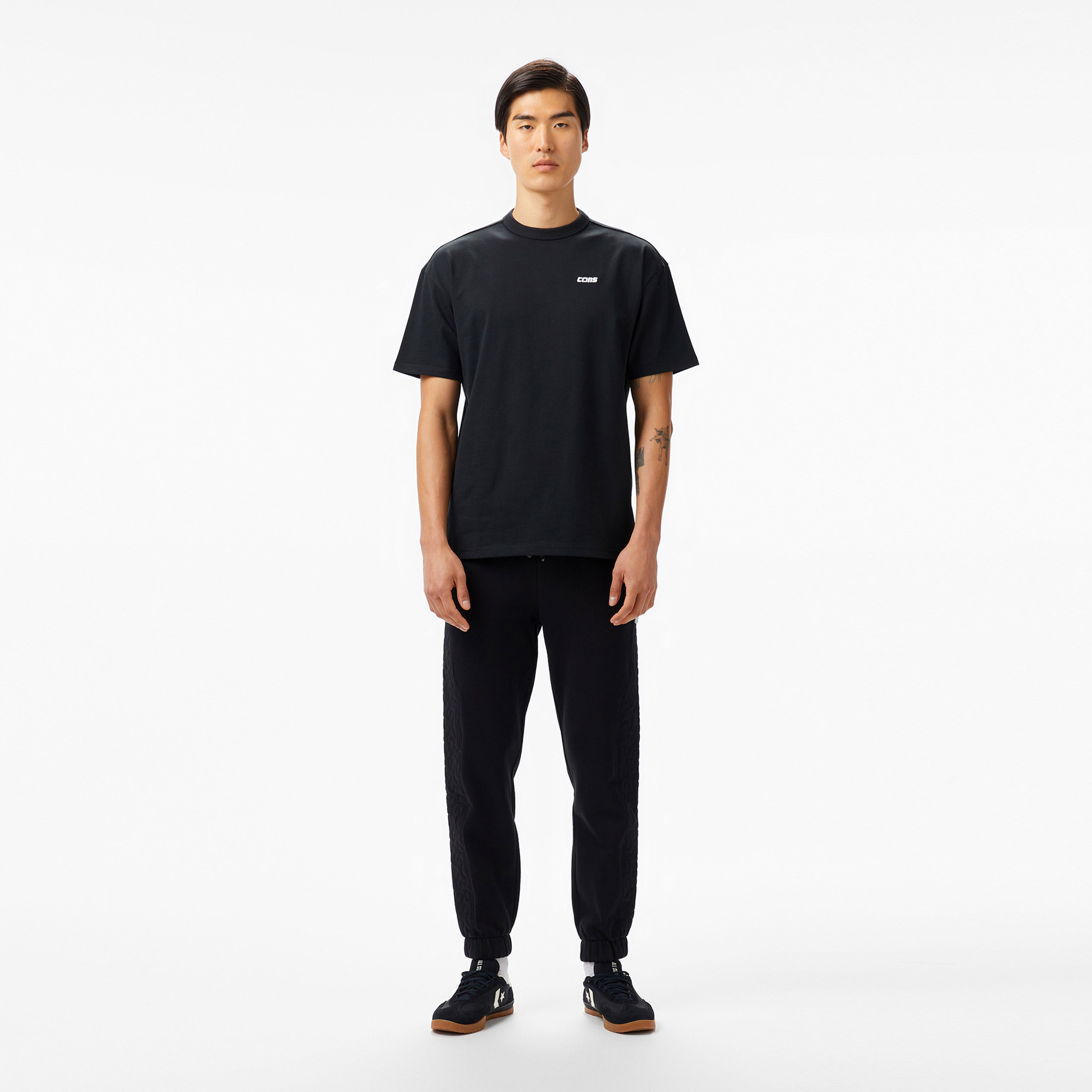 Converse Loose Fit Erkek Siyah T-Shirt