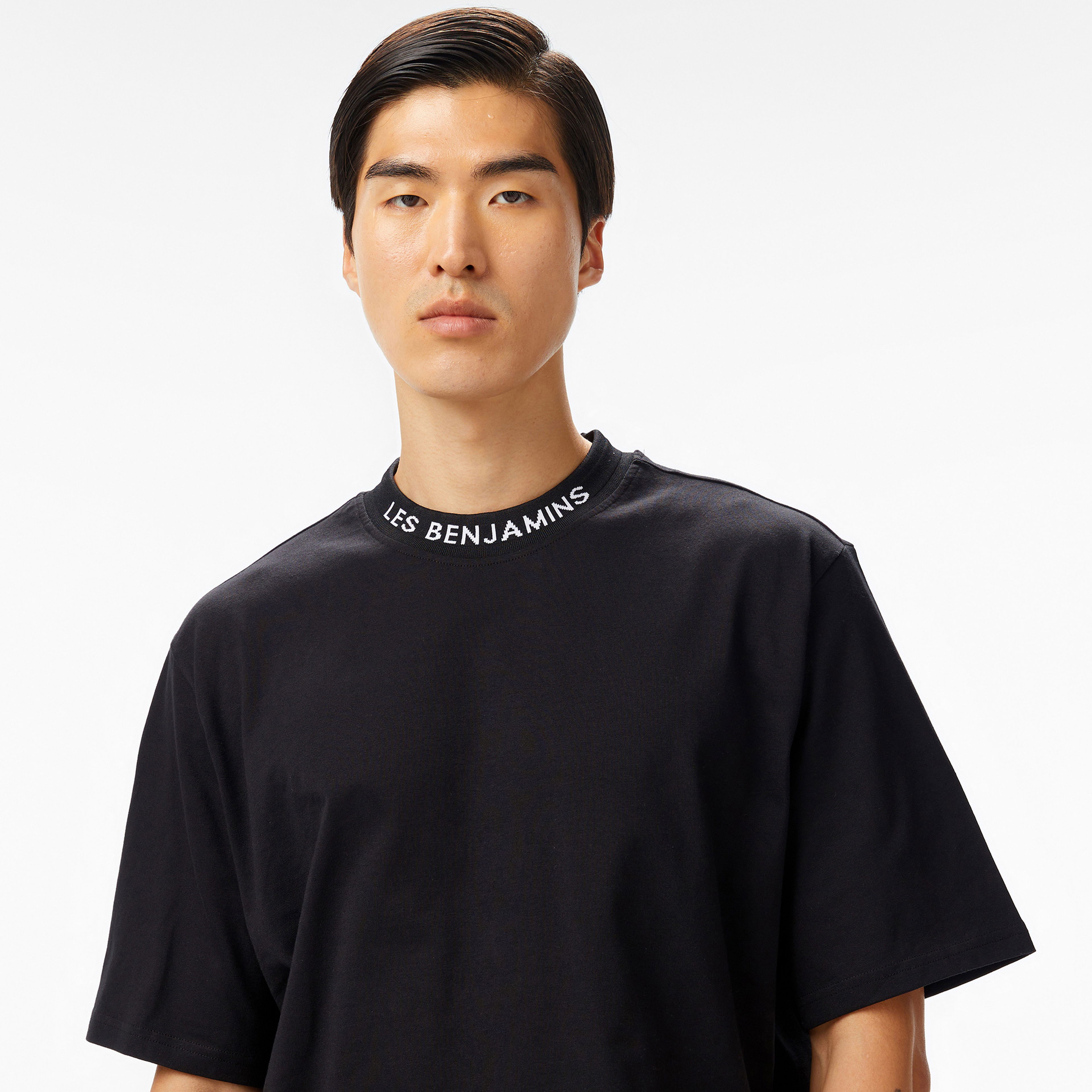 Les Benjamins 405 Erkek Siyah T-Shirt