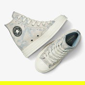 Converse Chuck 70 Wedge Platform Kadın Mavi Sneaker