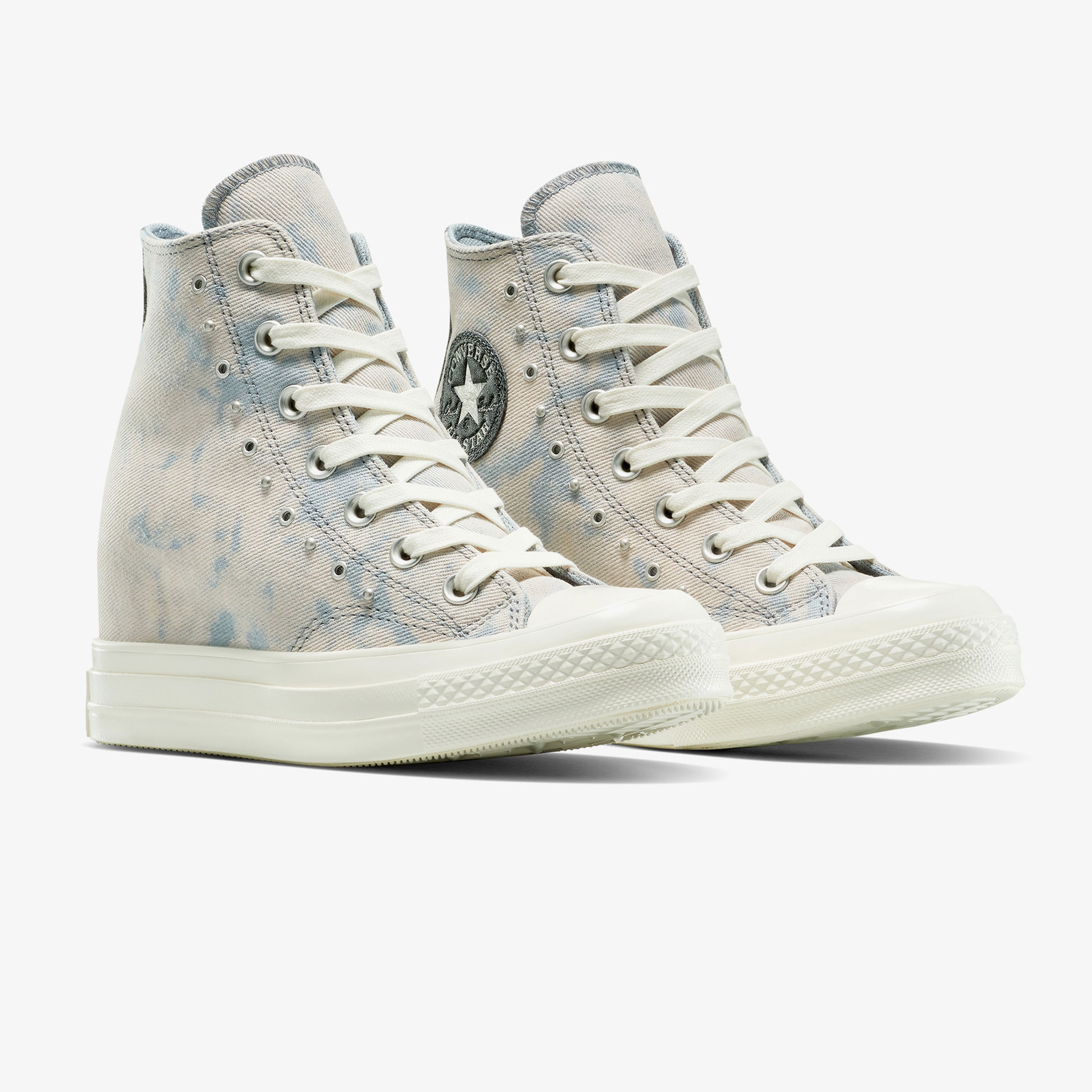 Converse Chuck 70 Wedge Platform Kadın Mavi Sneaker