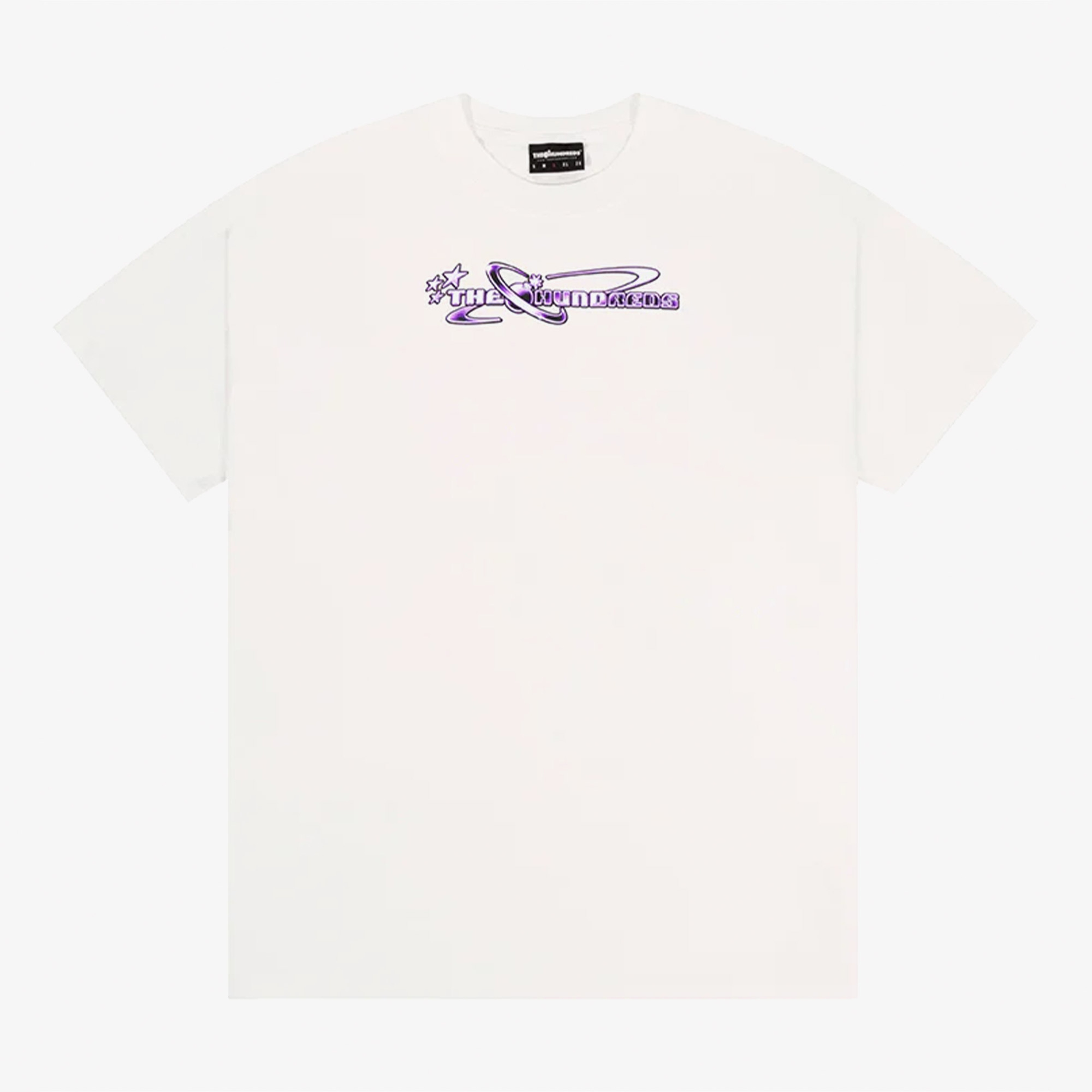The Hundreds Y2K Bar Logo Erkek Beyaz T-Shirt