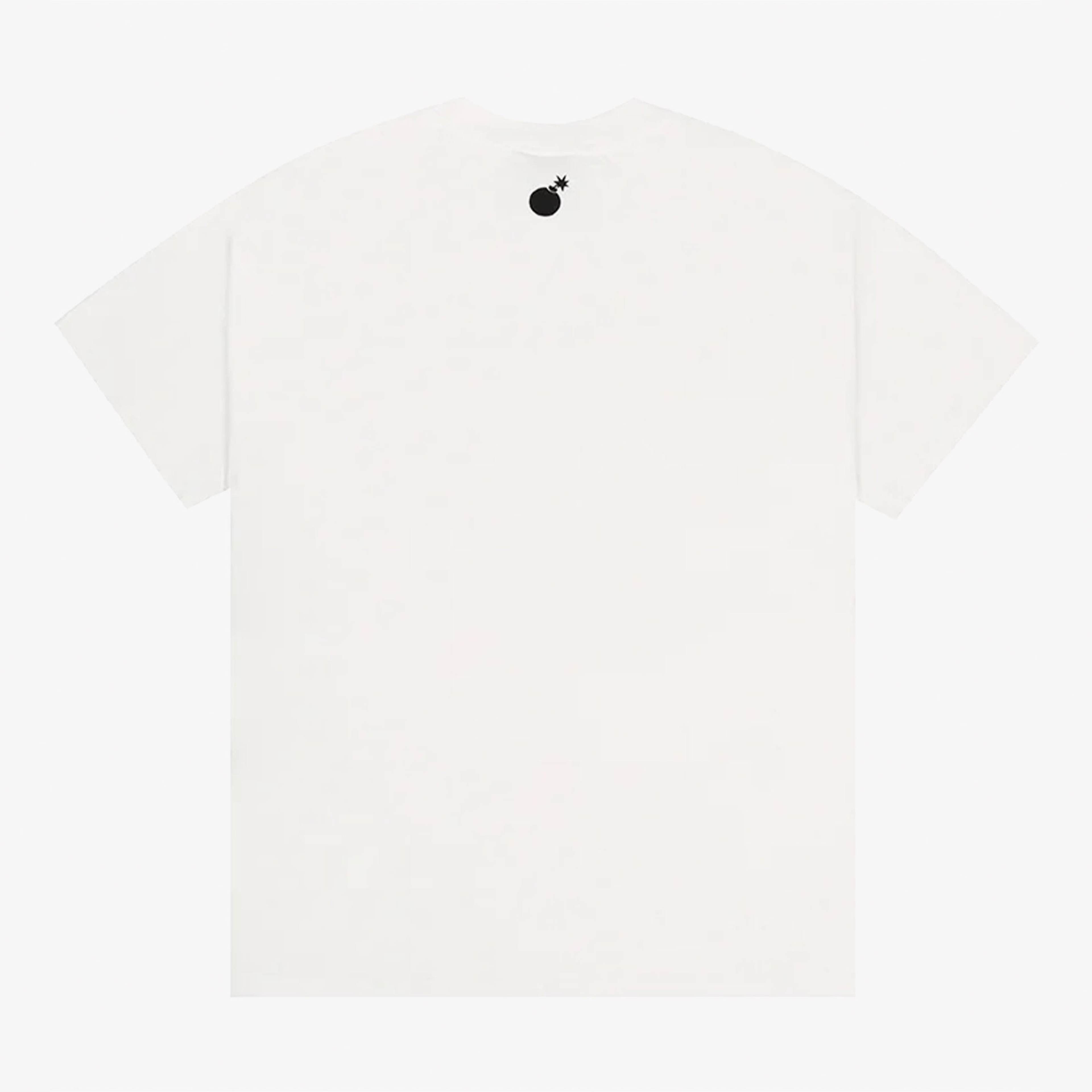 The Hundreds Y2K Bar Logo Erkek Beyaz T-Shirt