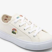 Lacoste Backcourt Çocuk Krem Sneaker