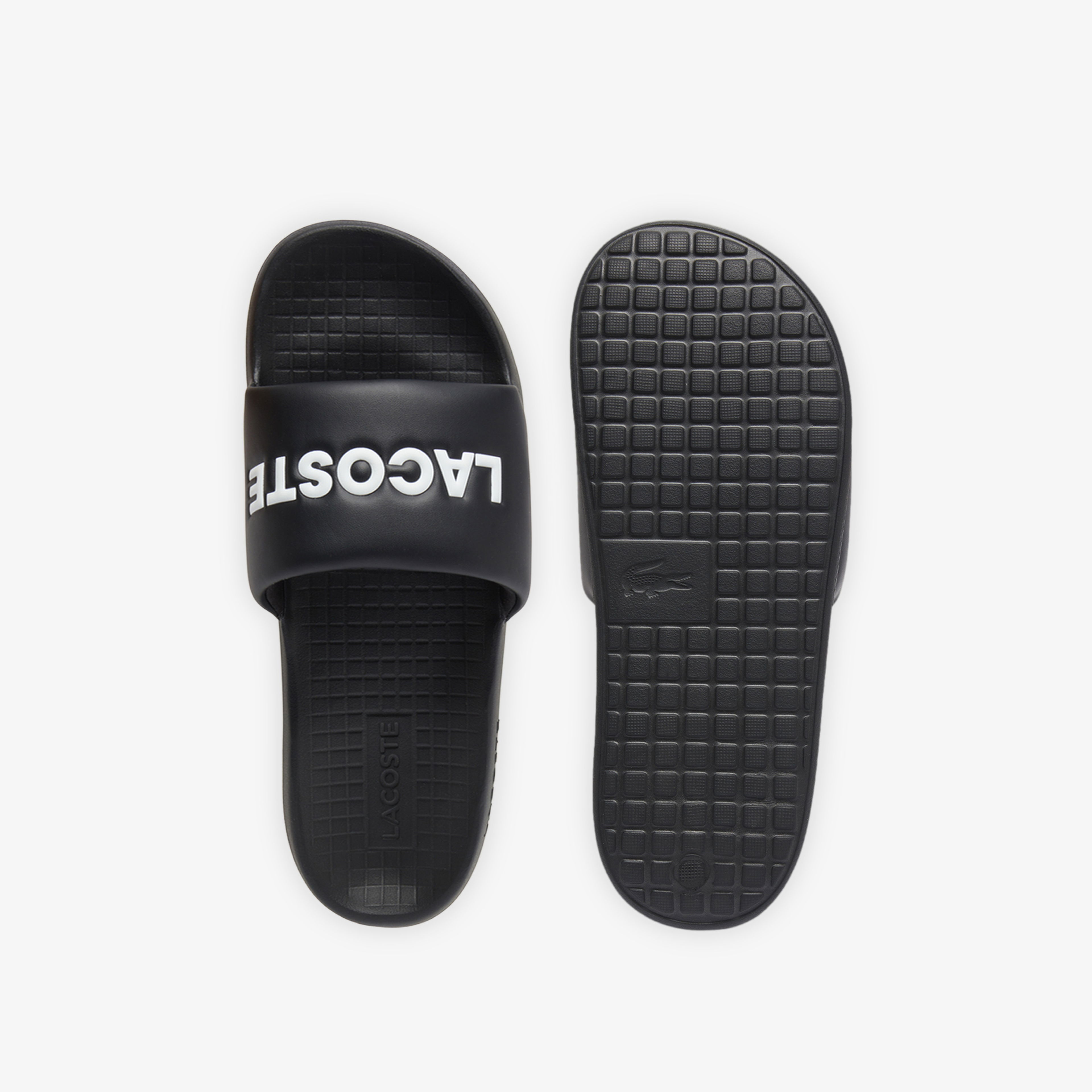Lacoste Serve Slide 1.0 Erkek Siyah Terlik