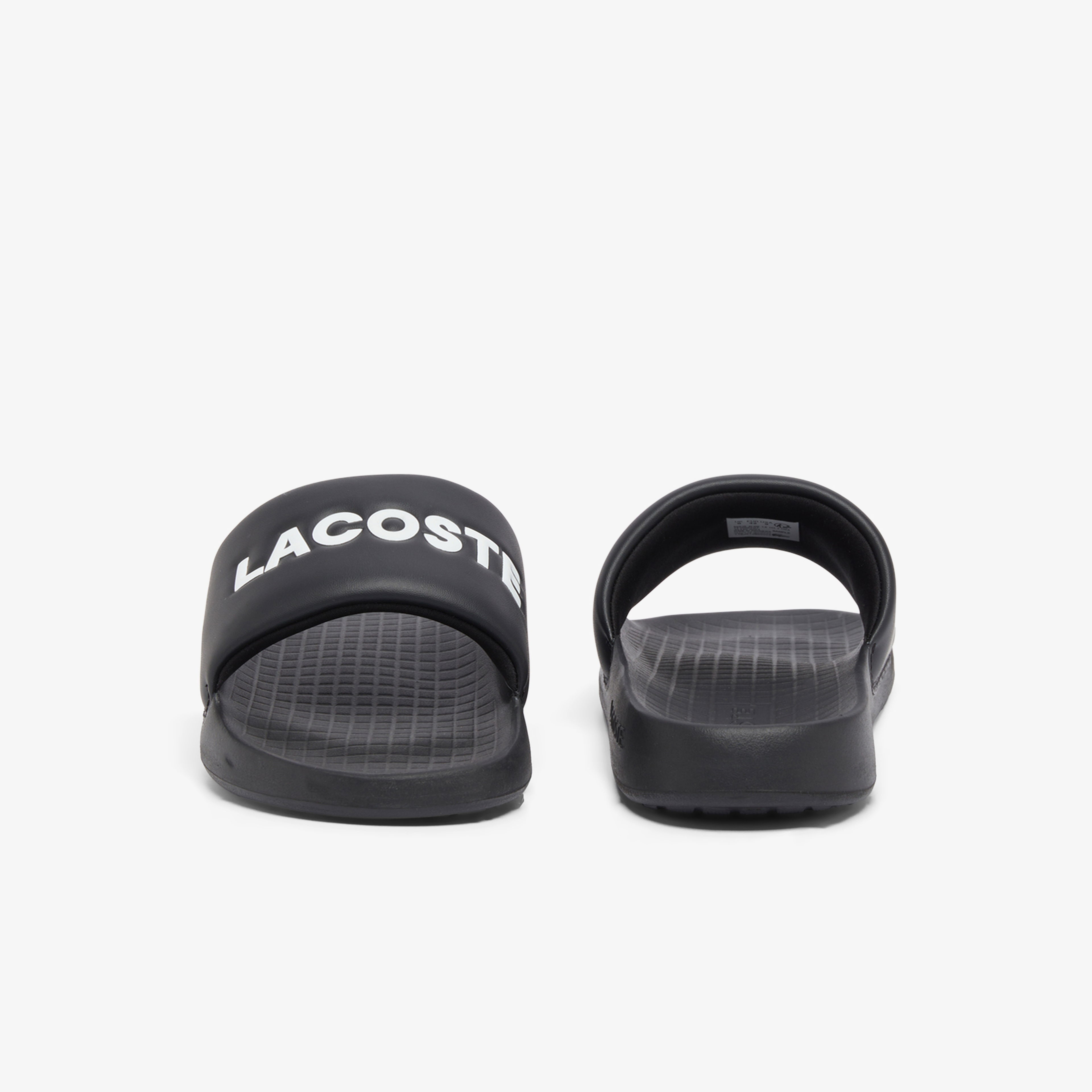 Lacoste Serve Slide 1.0 Erkek Siyah Terlik
