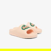 Lacoste Croco 2.0 Evo Kadın Pembe Terlik
