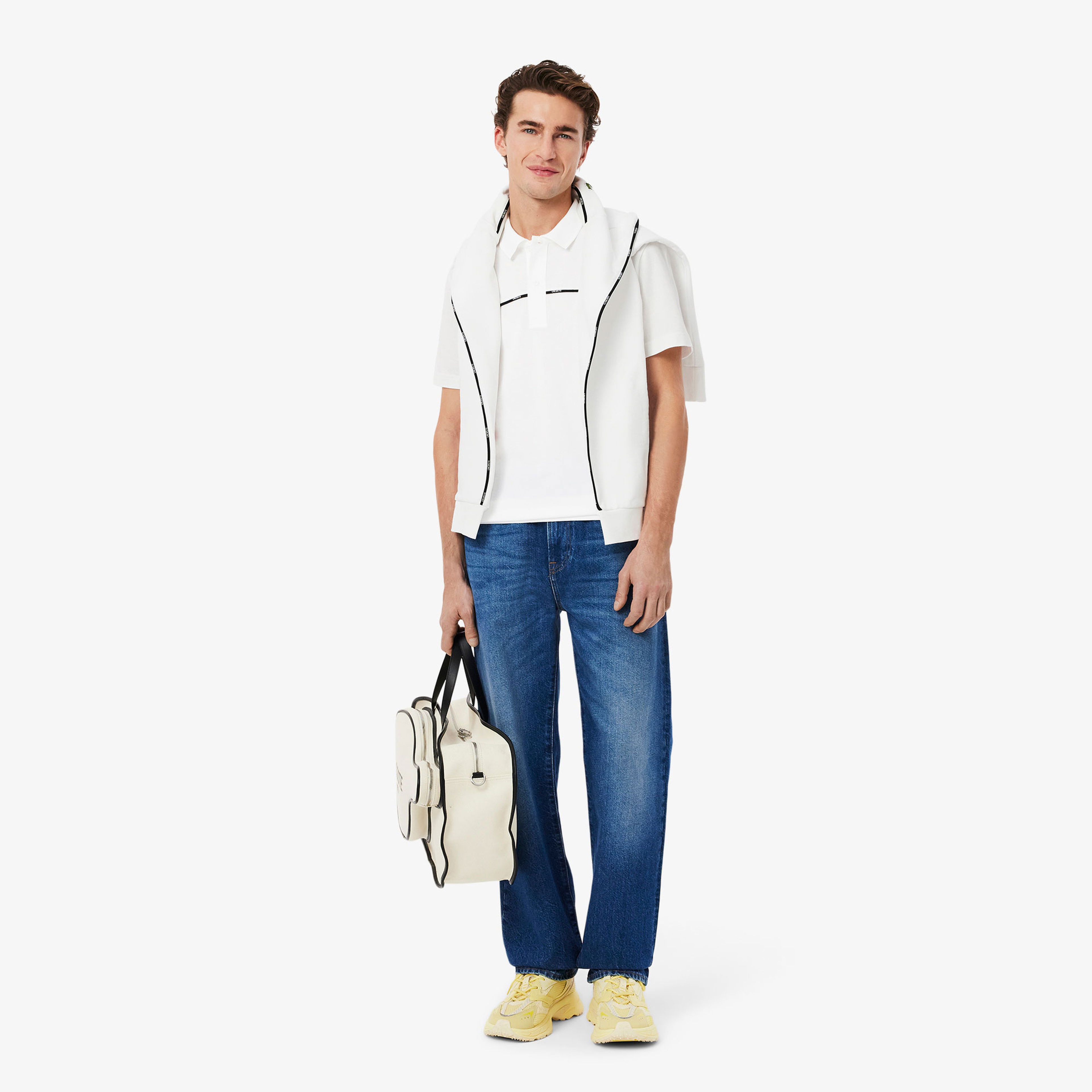 Lacoste L.12.12 Erkek Classic Fit Beyaz Polo