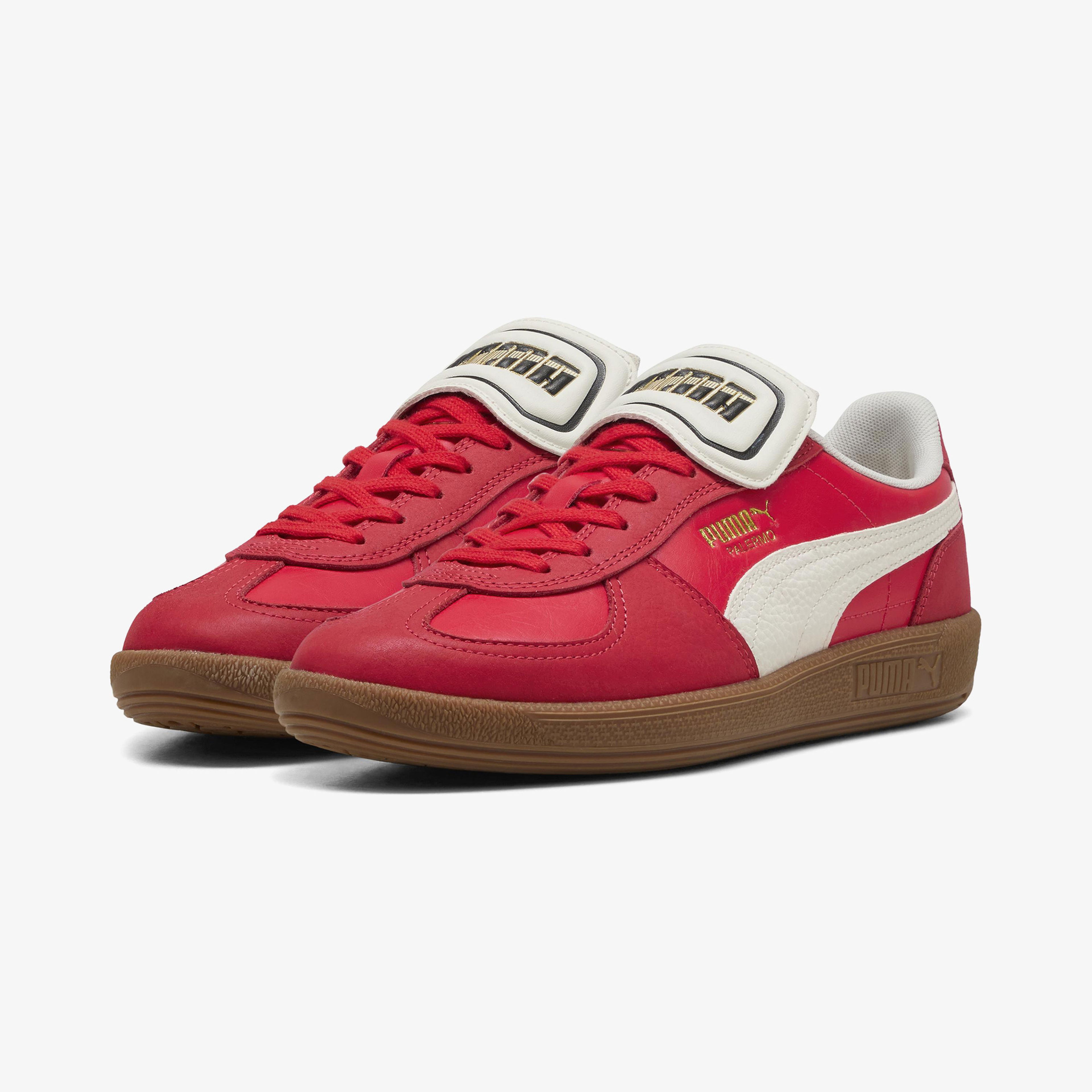 Puma Palermo Premium Unisex Kırmızı Spor Ayakkabı