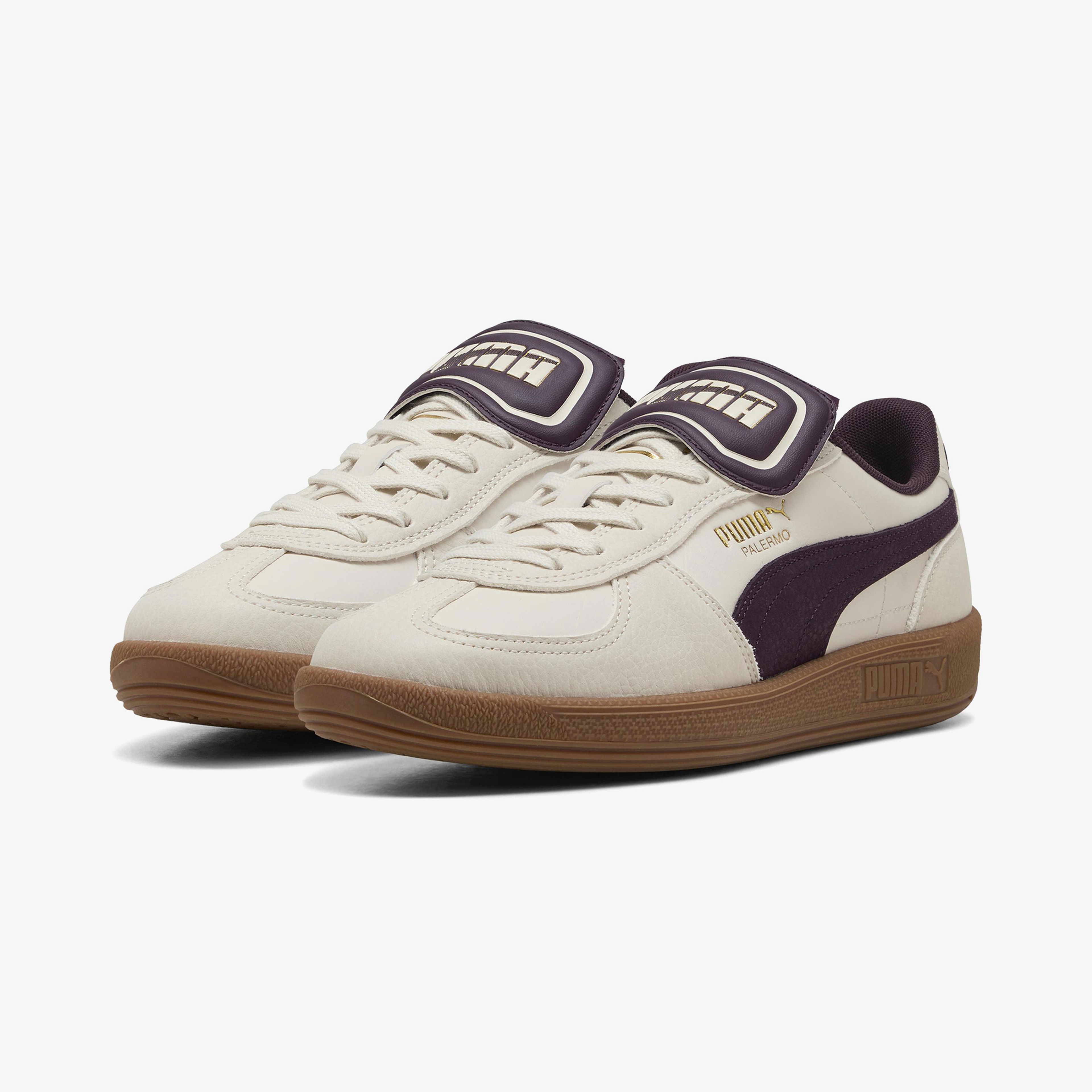 Puma Palermo Premium Unisex Krem Spor Ayakkabı
