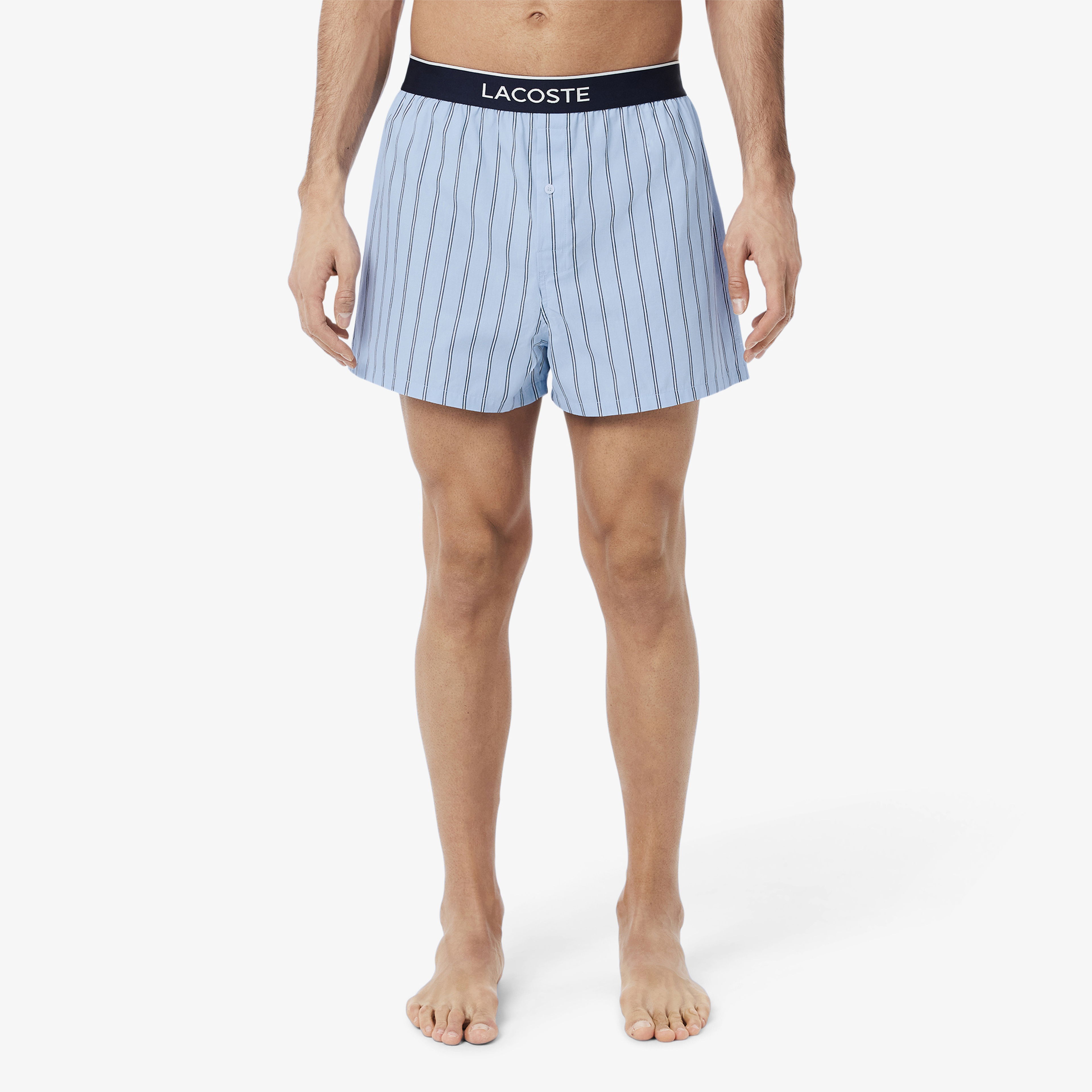 Lacoste Erkek Baskılı 3'lü Renkli Boxer