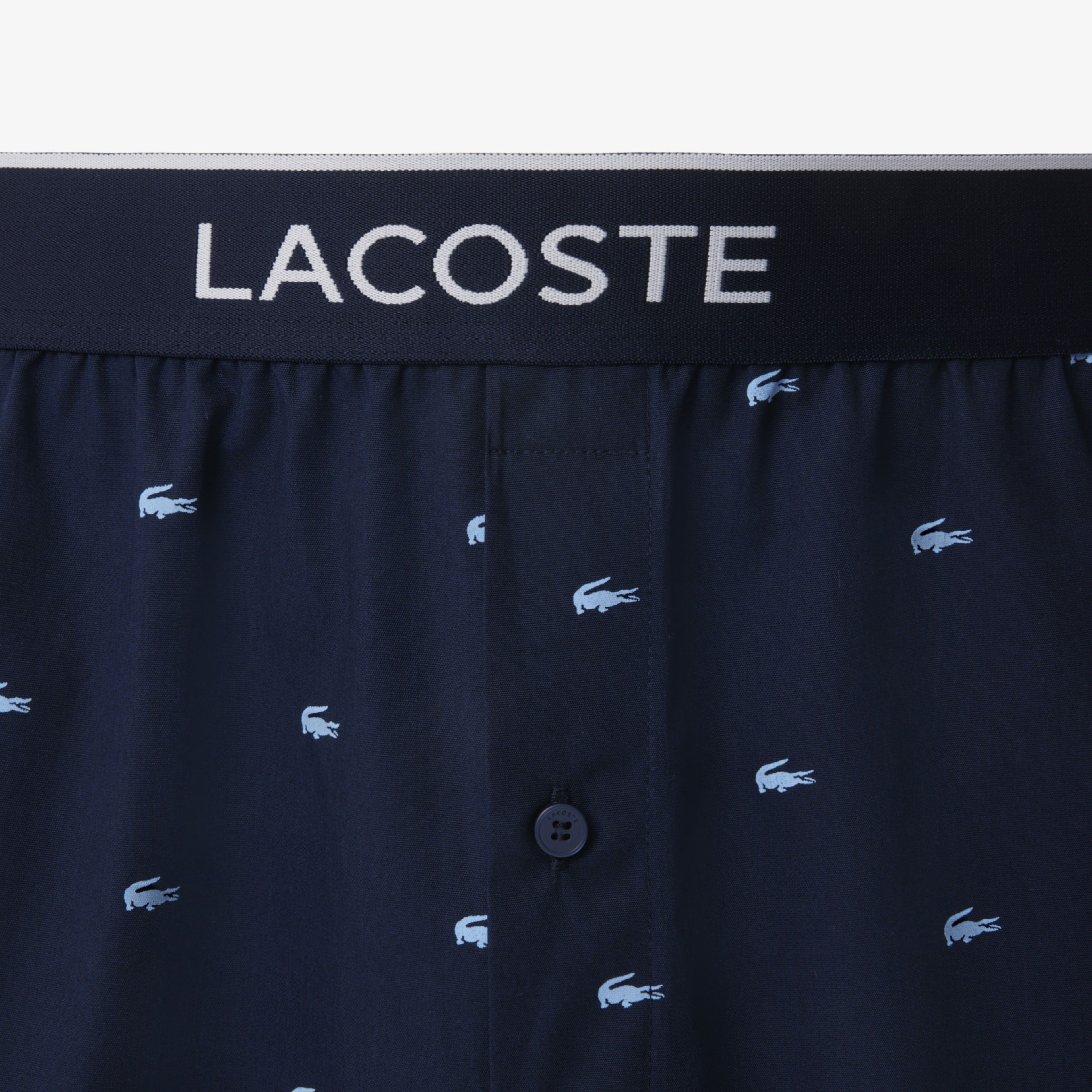 Lacoste Erkek Baskılı 3'lü Renkli Boxer