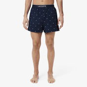 Lacoste Erkek Baskılı 3'lü Renkli Boxer
