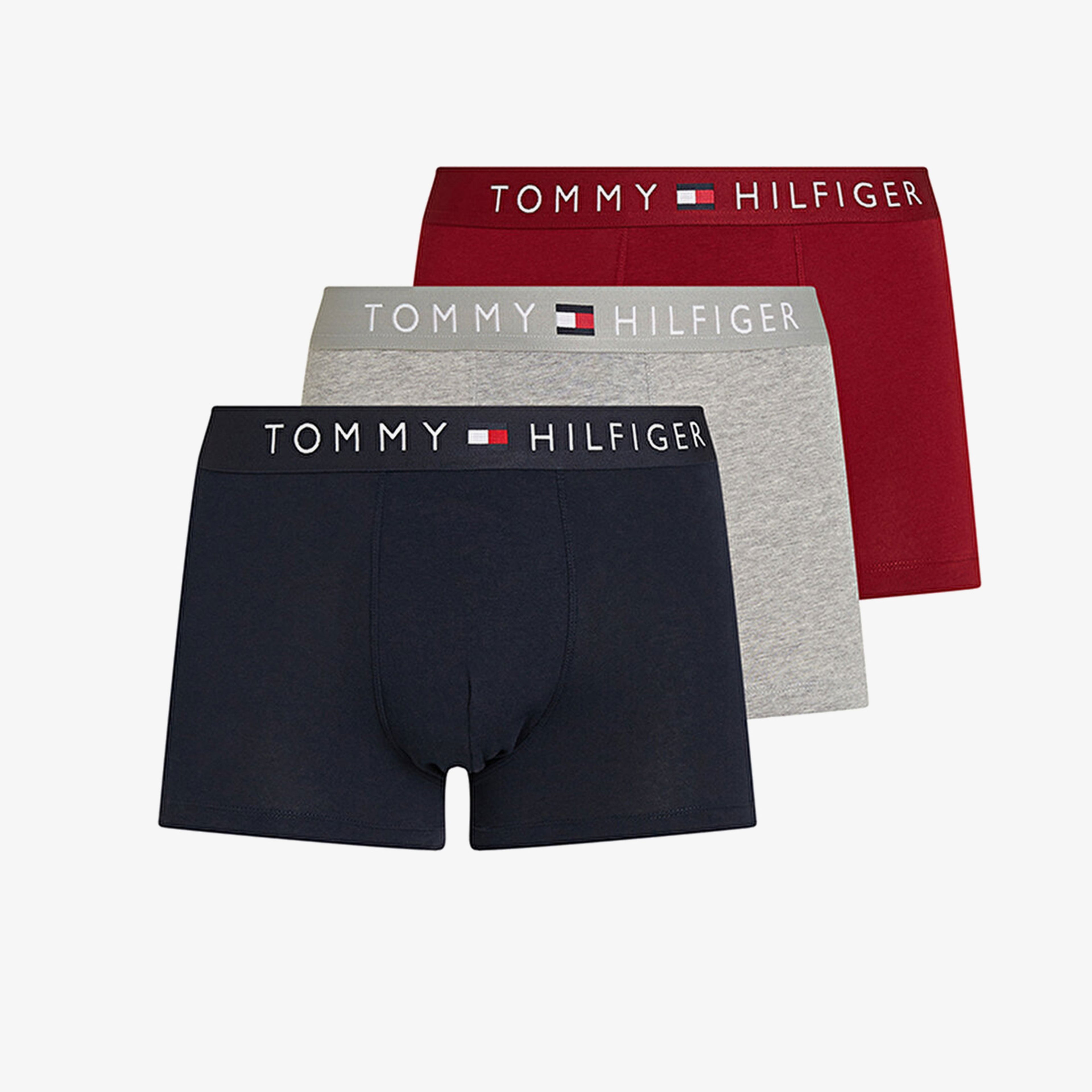 Tommy Hilfiger 3 Parça Trunk Dtm Erkek Yeşil Boxer