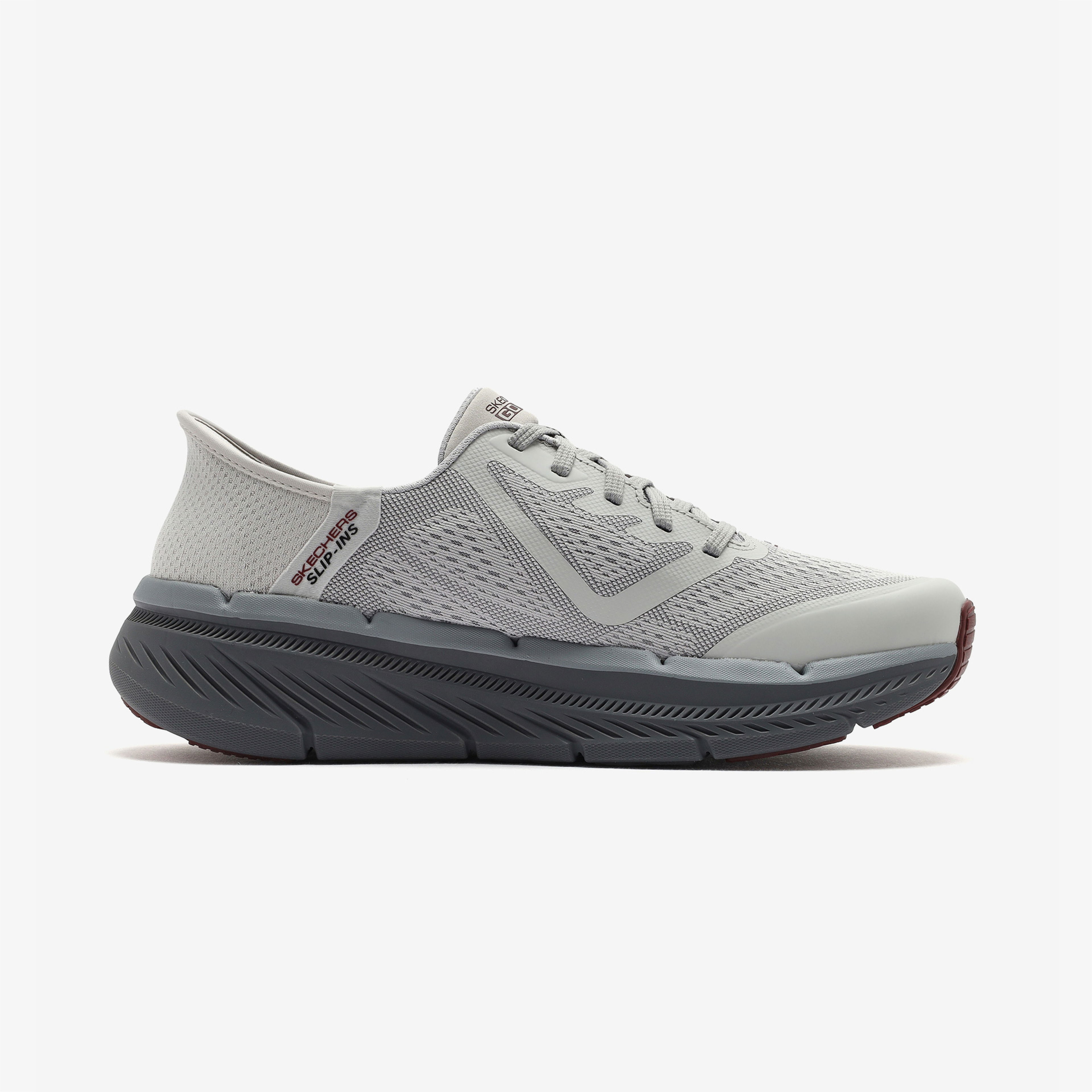 Skechers Max Cushioning 2.0 Ascendat Erkek Gri Spor Ayakkabı