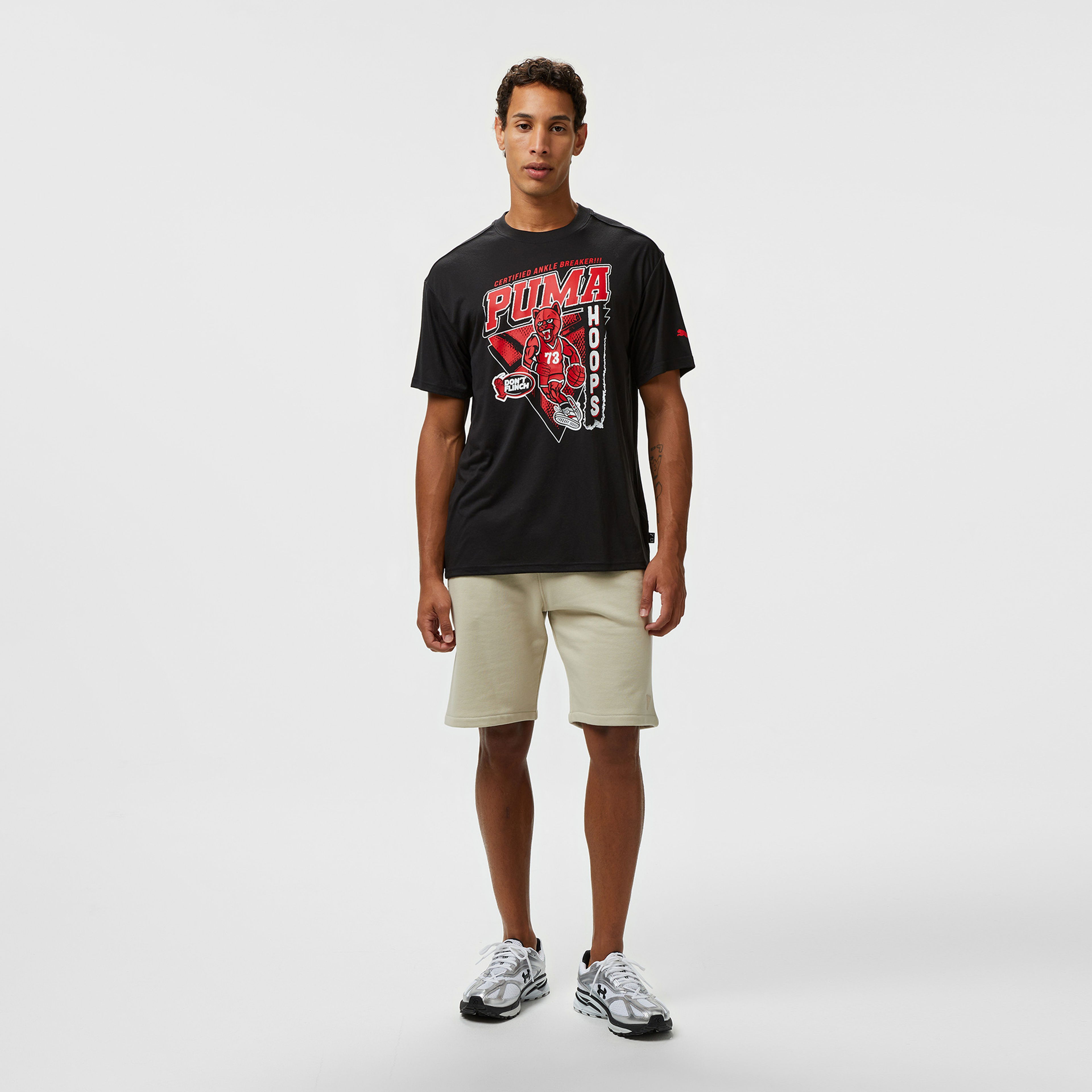 Puma Rival Rage 5 Erkek Siyah T-Shirt