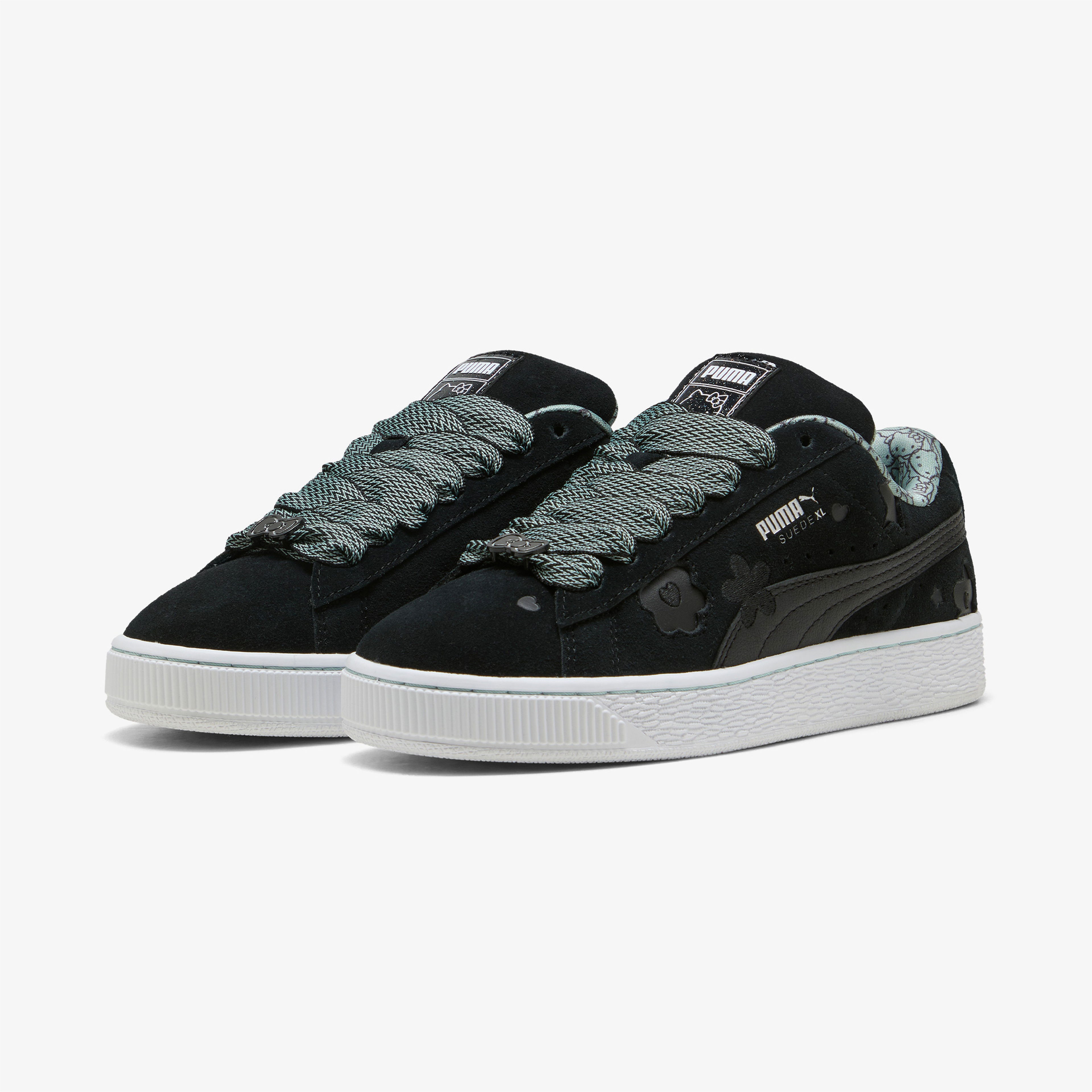 Puma Suede Xl Hello Kitty Kadın Siyah Spor Ayakkabı