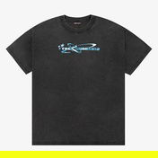 The Hundreds Y2K Bar Logo Erkek Siyah T-Shirt