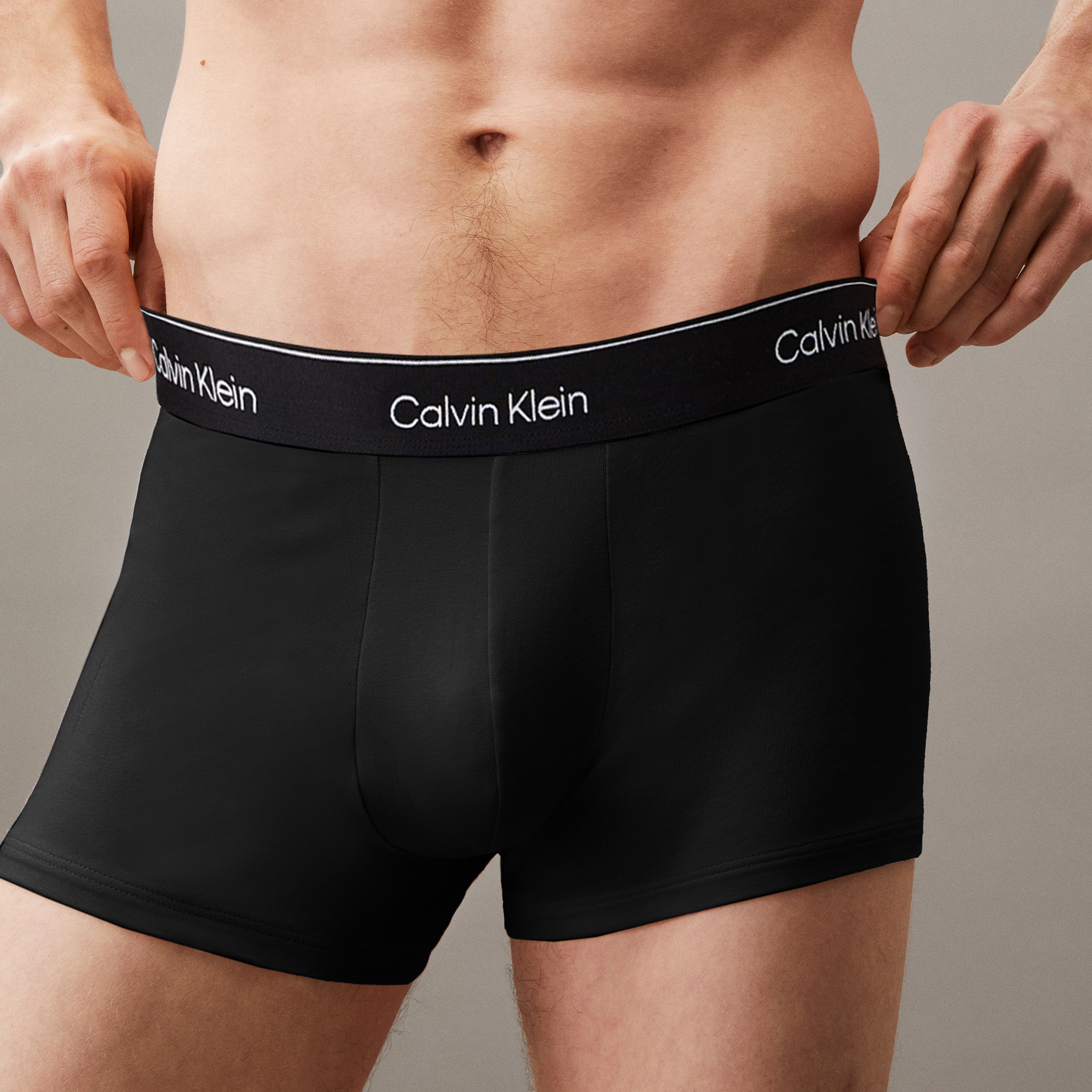 Calvin Klein Trunk 3Pk Erkek Siyah Boxer