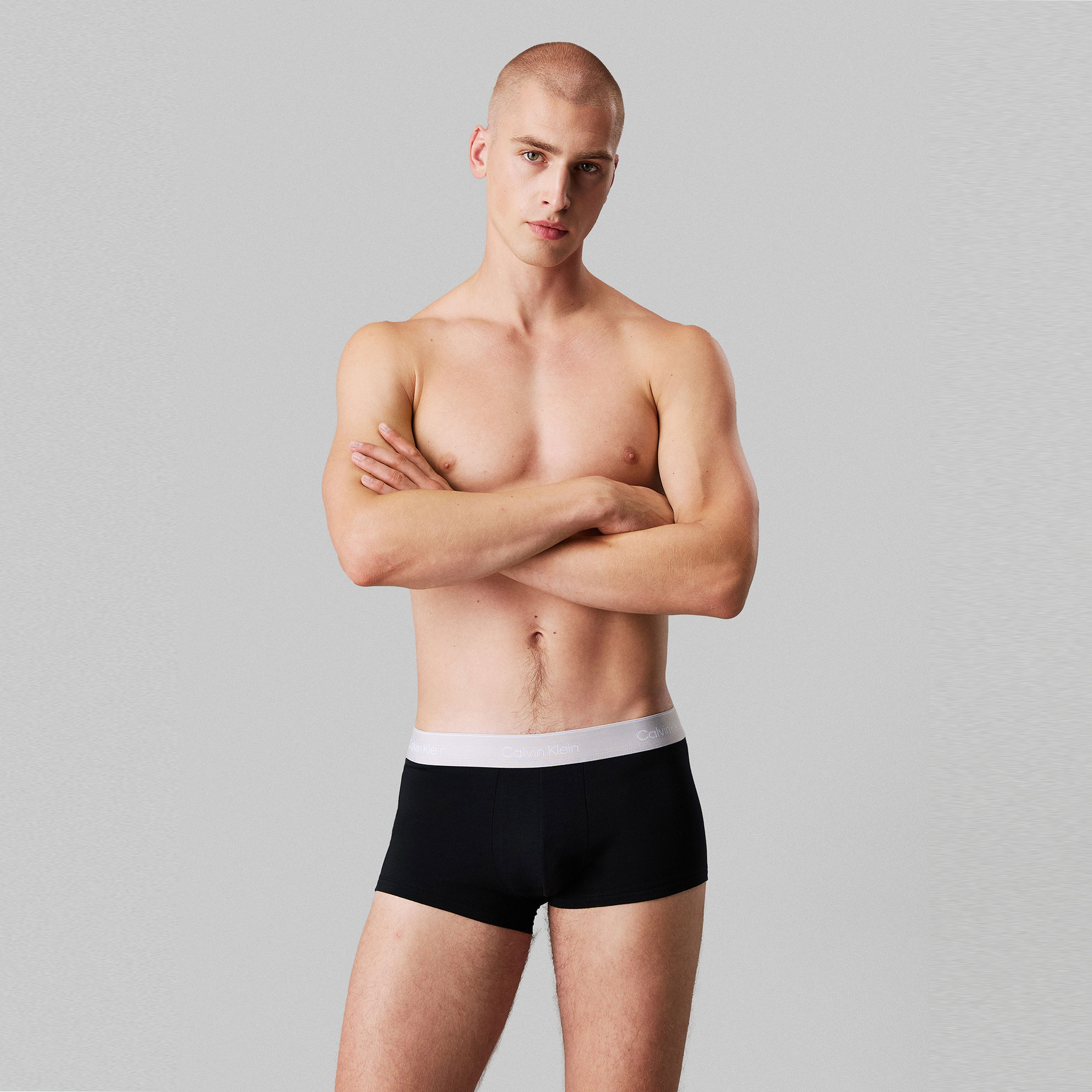 Calvin Klein Low Rise Trunk 3Pk Erkek Siyah Boxer