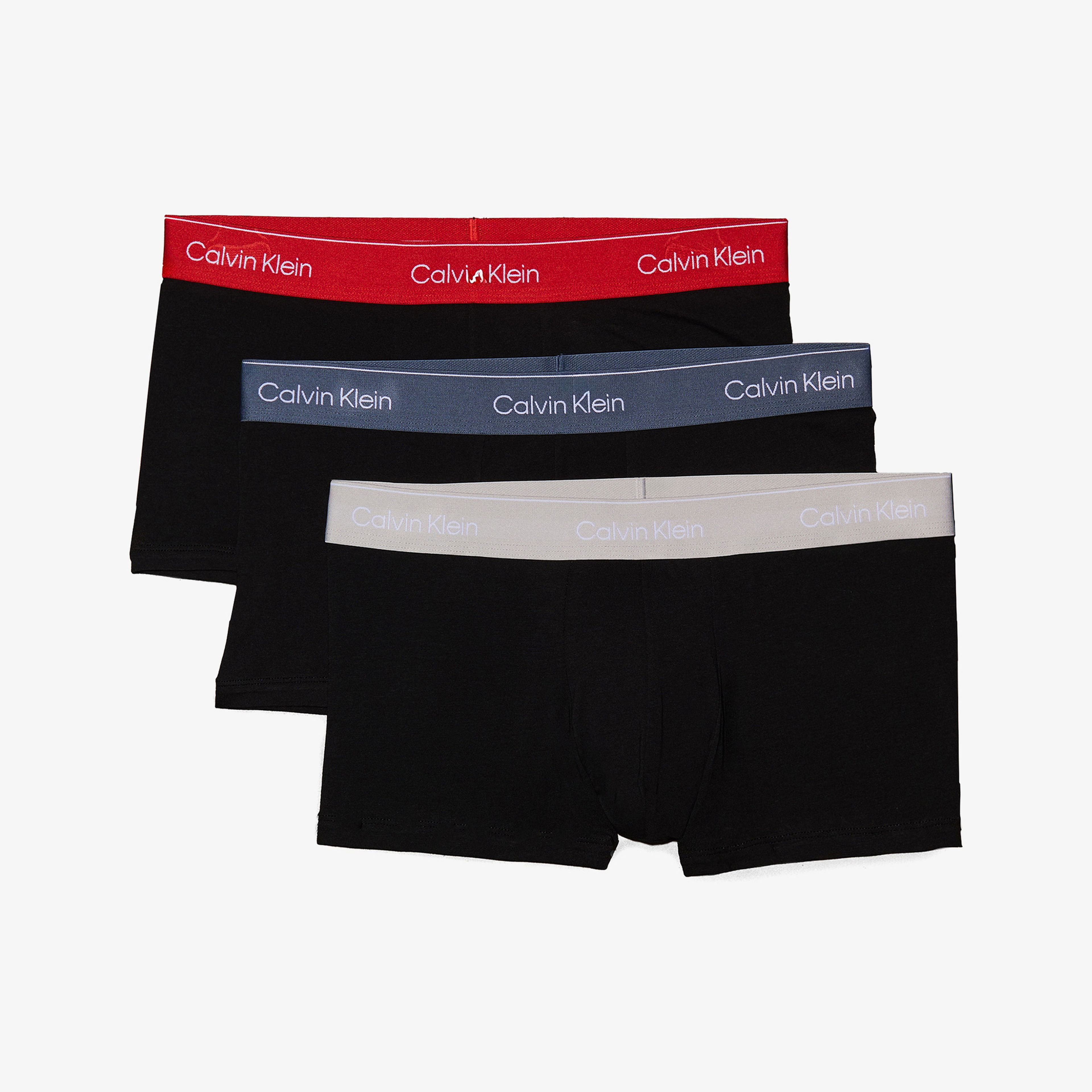 Calvin Klein Low Rise Trunk 3Pk Erkek Siyah Boxer