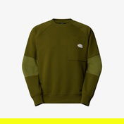 The North Face Terry Relaxed Crew Erkek Yeşil Sweatshirt