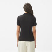 Nautica Kadın Siyah Regular Fit Polo Yaka T-Shirt