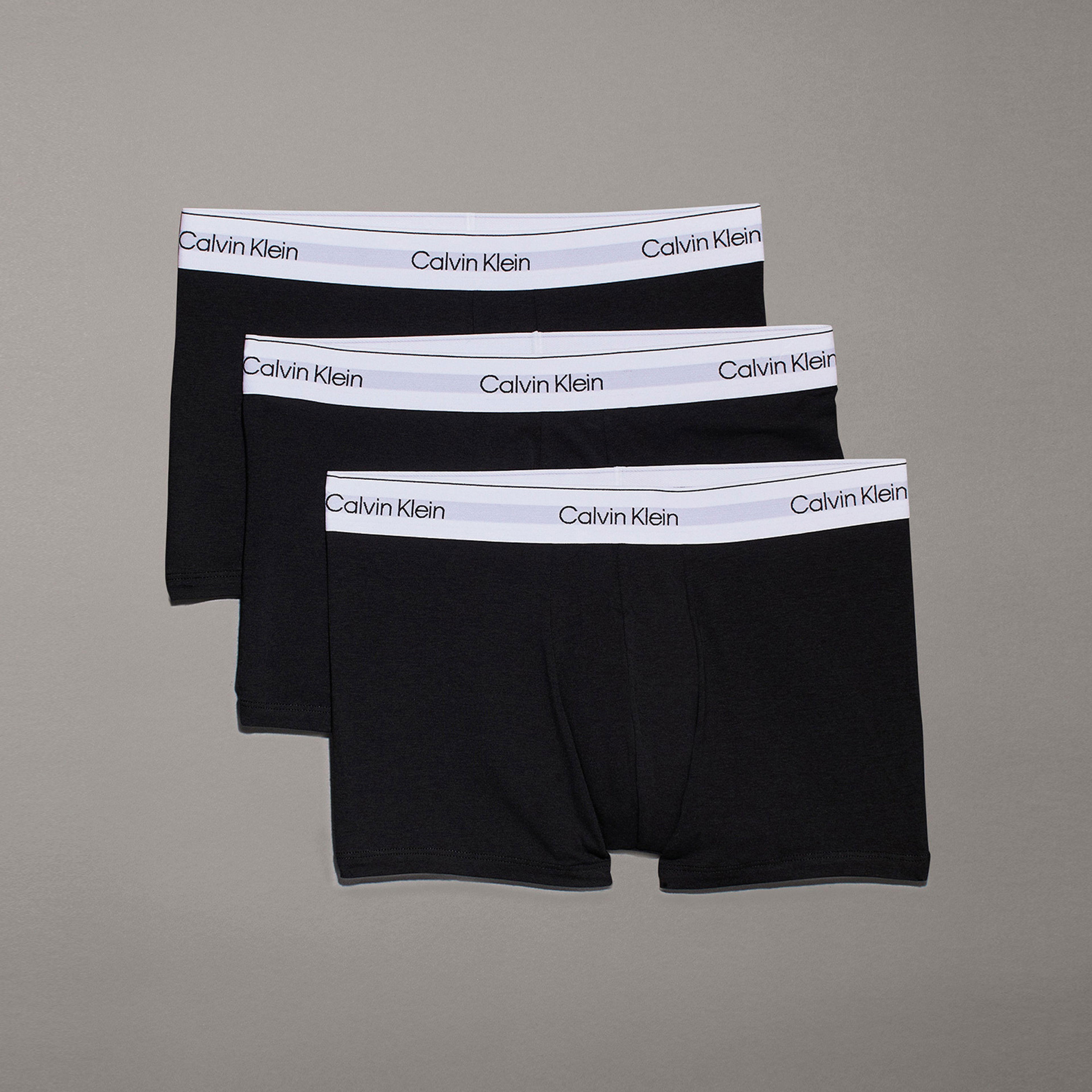 Calvin Klein Trunk 3Pk Erkek Siyah Boxer